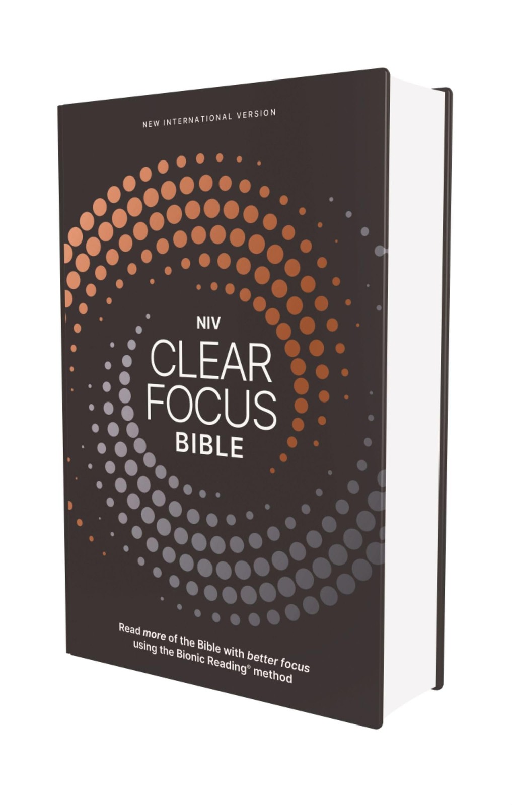 NIV, Clear Focus Bible, Hardcover, Charcoal/Copper: Read more of the Bible…