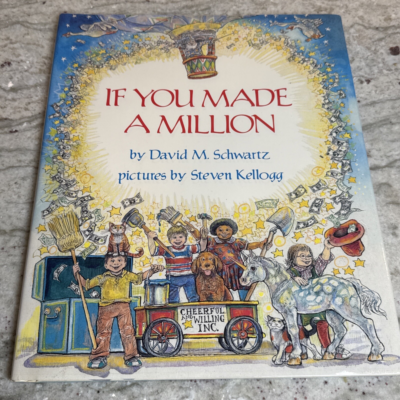 David M Schwartz If You Made a Million (Hardback) Signed First Edition