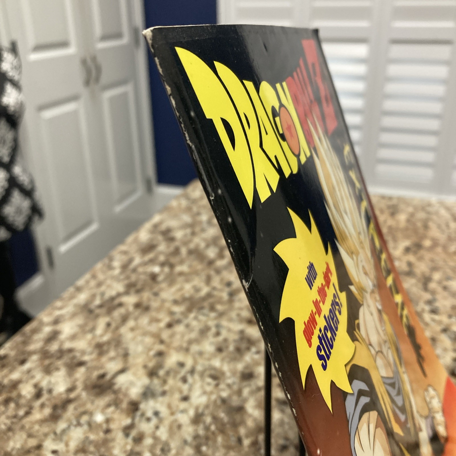 2002 Dragonball Z Extreme Paperback J. O’Hare Paperback w/Glow in Dark Stickers