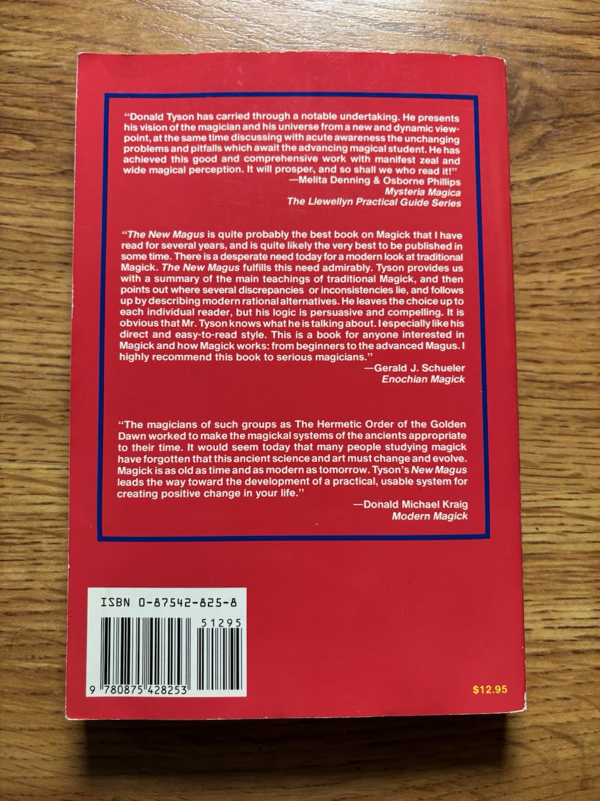 The New Magus Donald Tyson Ritual Magic Personal Process Occult Book