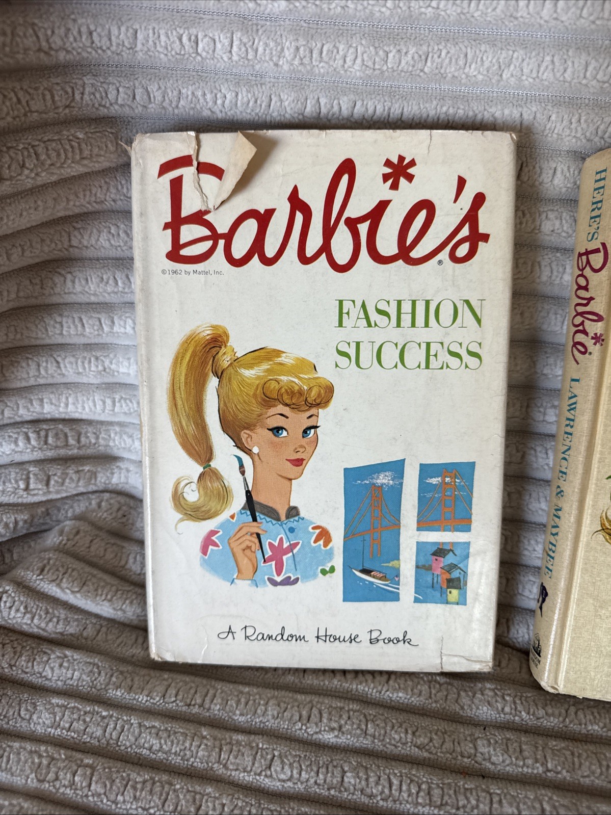 Set A Five Vintage 1960S Barbie Hardcover Books By Random House