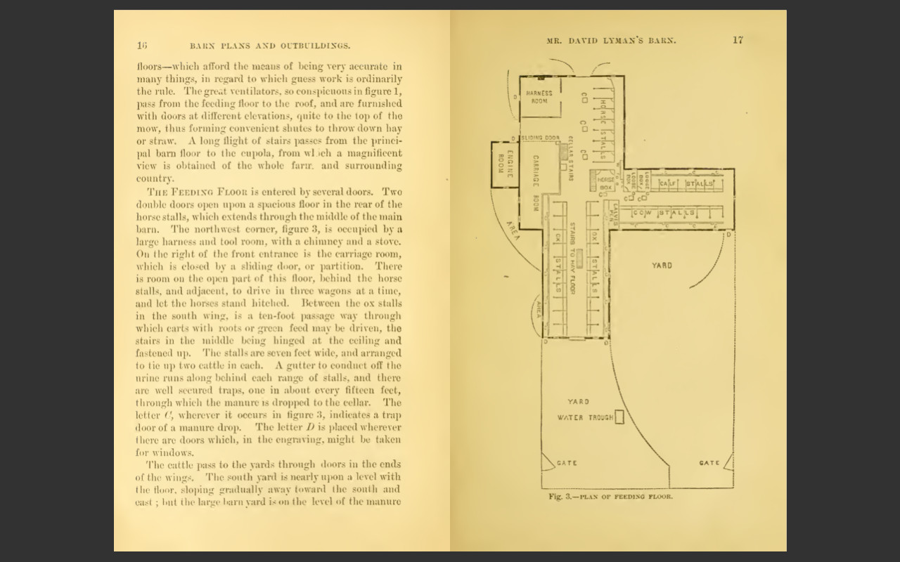 Barn Plans and Outbuildings: 257 Illustrations (1881 Edition) PDF E-Book CD-ROM