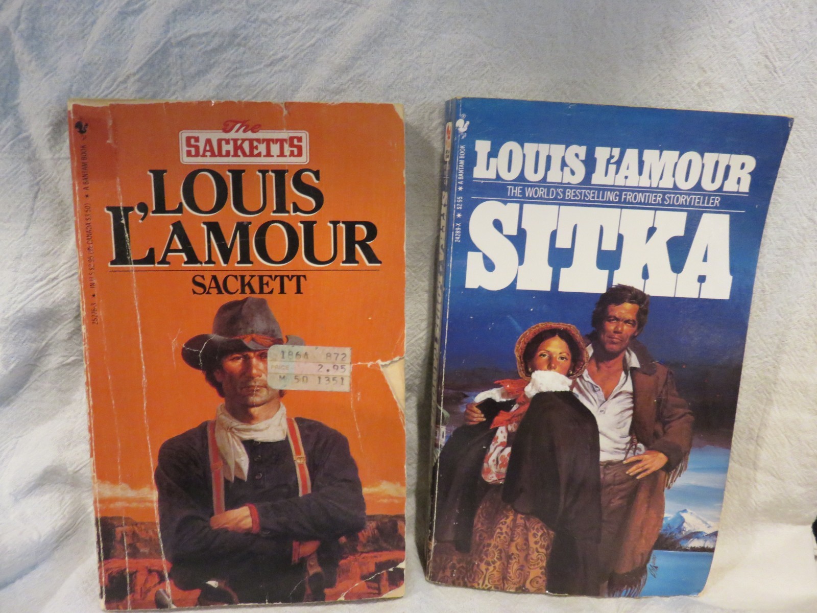 Lot of 16 Louis L’Amour Western Paperback Books Sackett & More