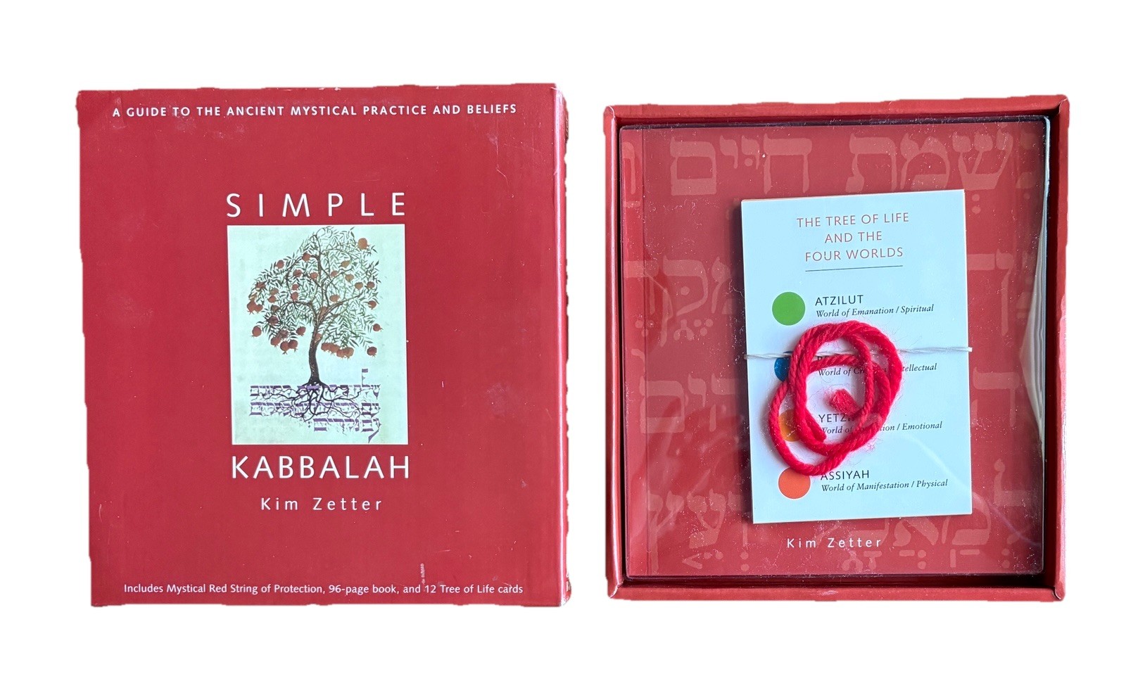 Simple Kabbalah: A Guide to the Ancient Mystical Practice, PB and Cards