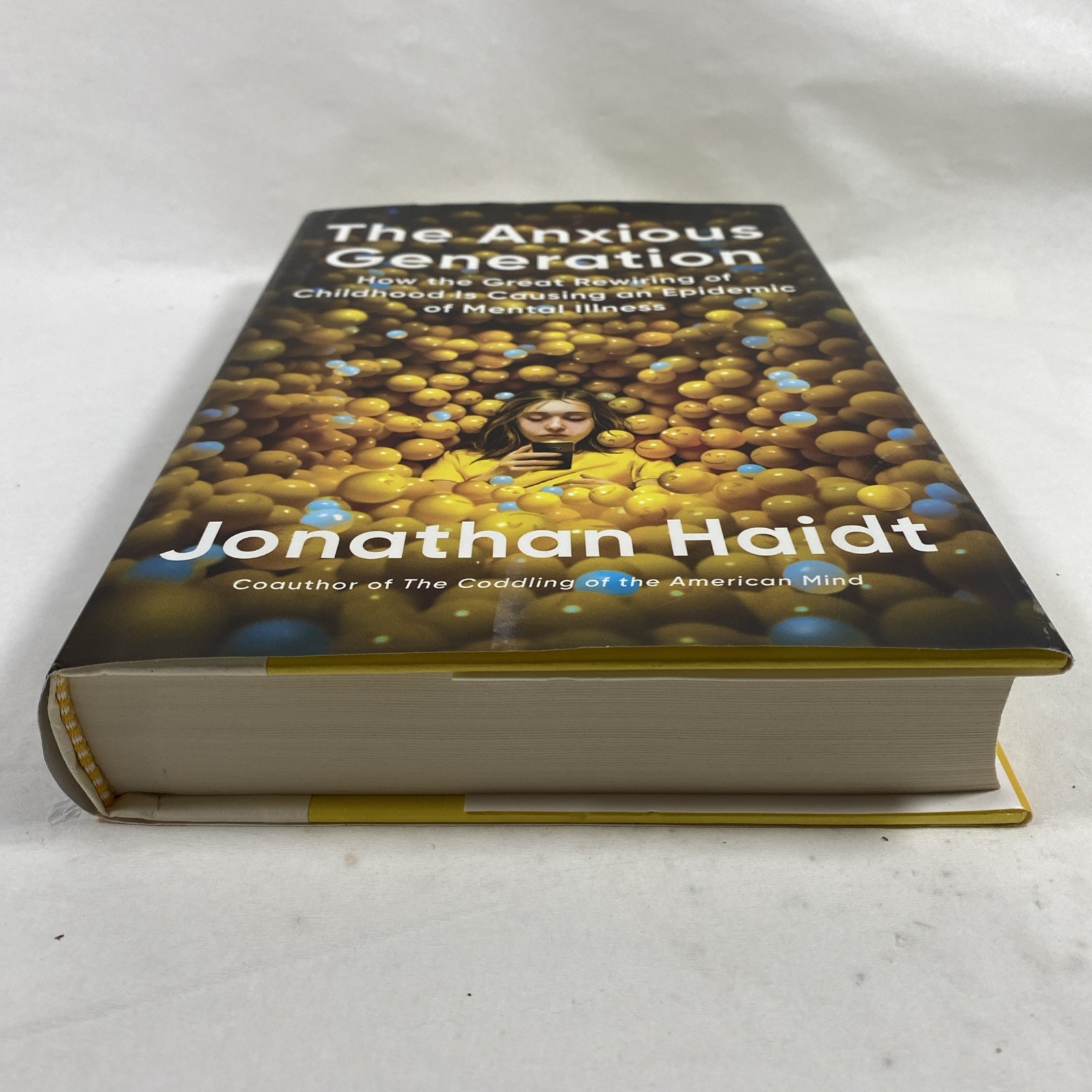 The Anxious Generation How The Great Rewiring Jonathan Haidt Penguin HC DJ 2024