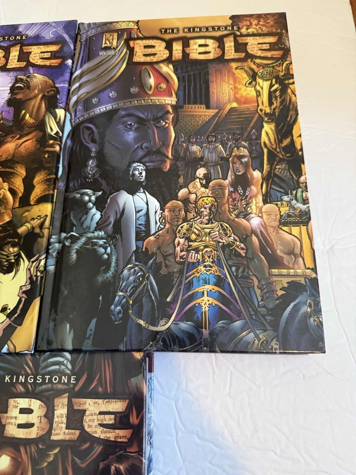 KINGSTONE BIBLE TRILOGY BOX SET 2nd Edition (2020, Hardcover) COMICS BOOK