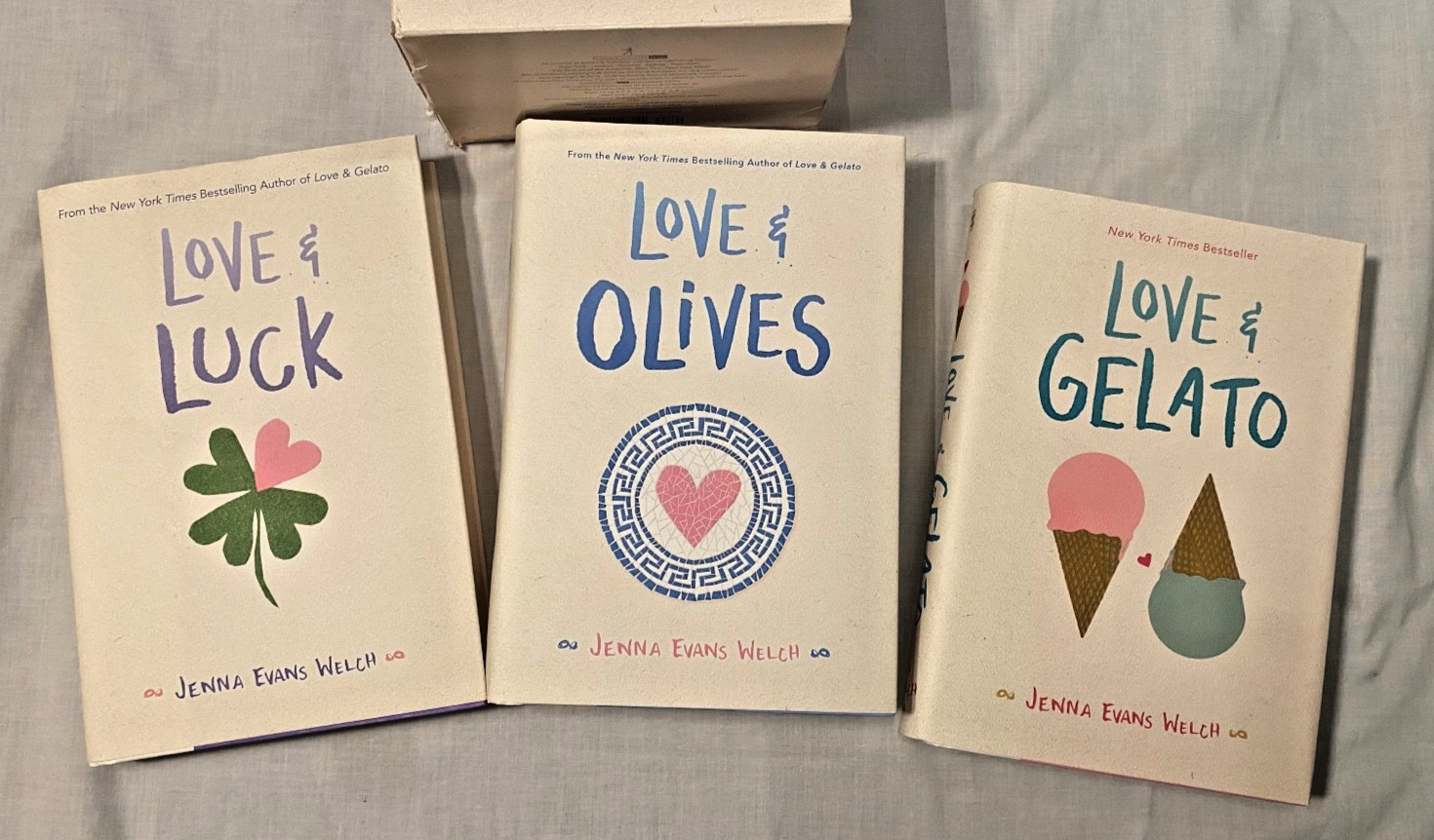 Jenna Evans Welch The Love & Collection (3 Book Boxed Set) (Hardback) NICE!