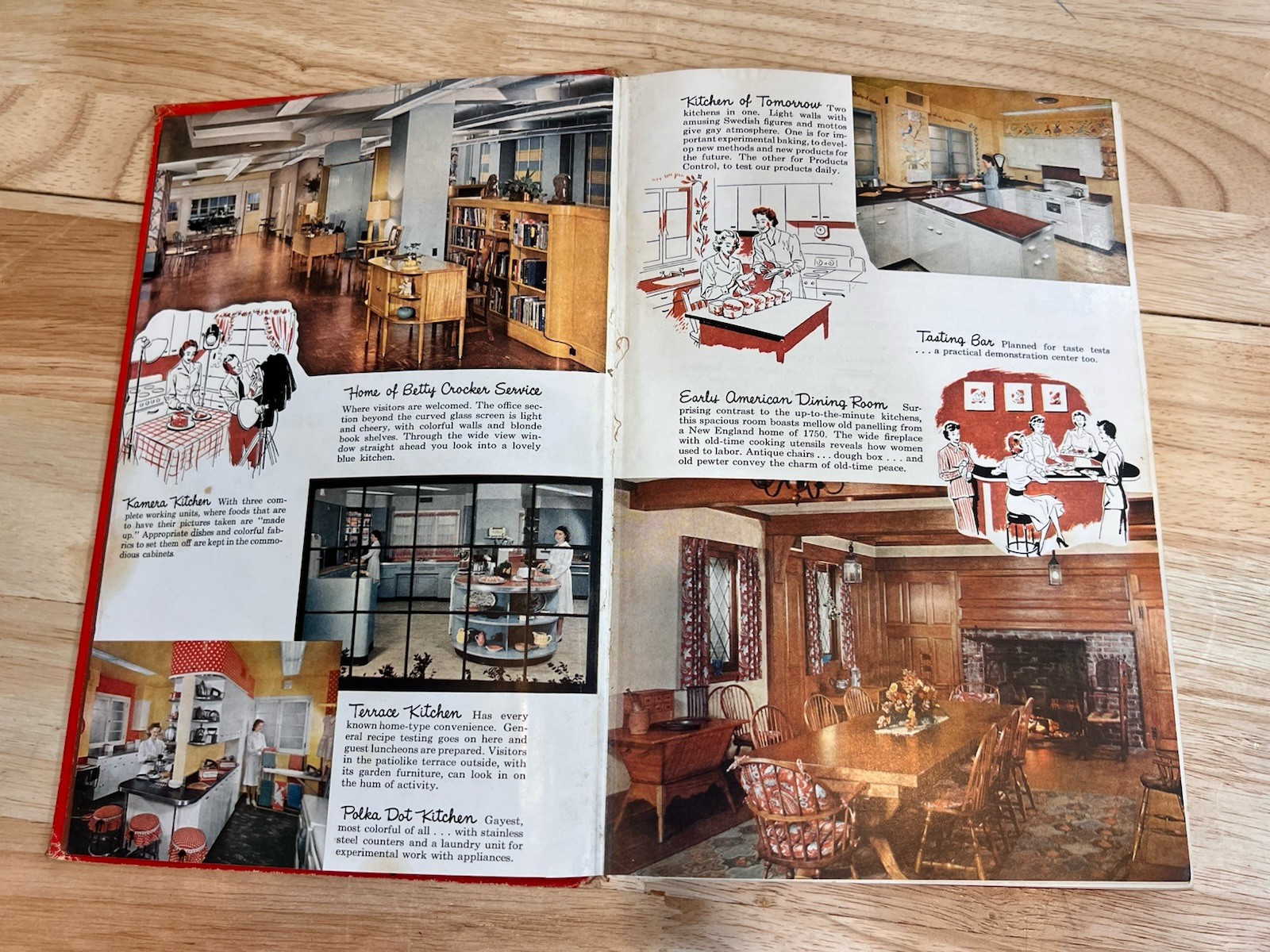 Vtg Betty Crocker’s Picture Cook Book 1950 Hardcover 1st Edition 3rd Printing
