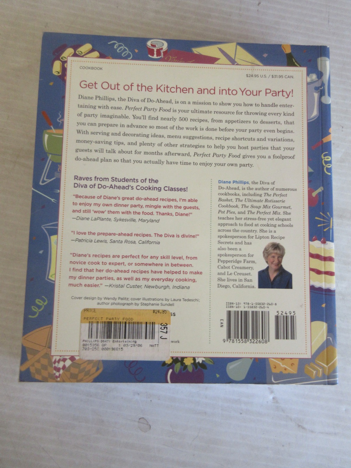 PERFECT PARTY FOOD BY DIANE PHILLIPS 2005a