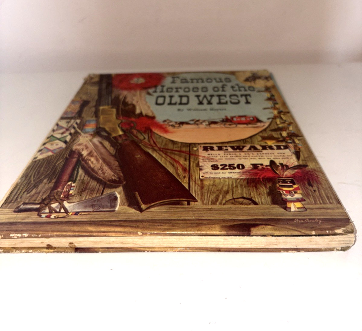 Famous Heroes of The OLD WEST by William Moyers (1957 1st Edition Hardcover)