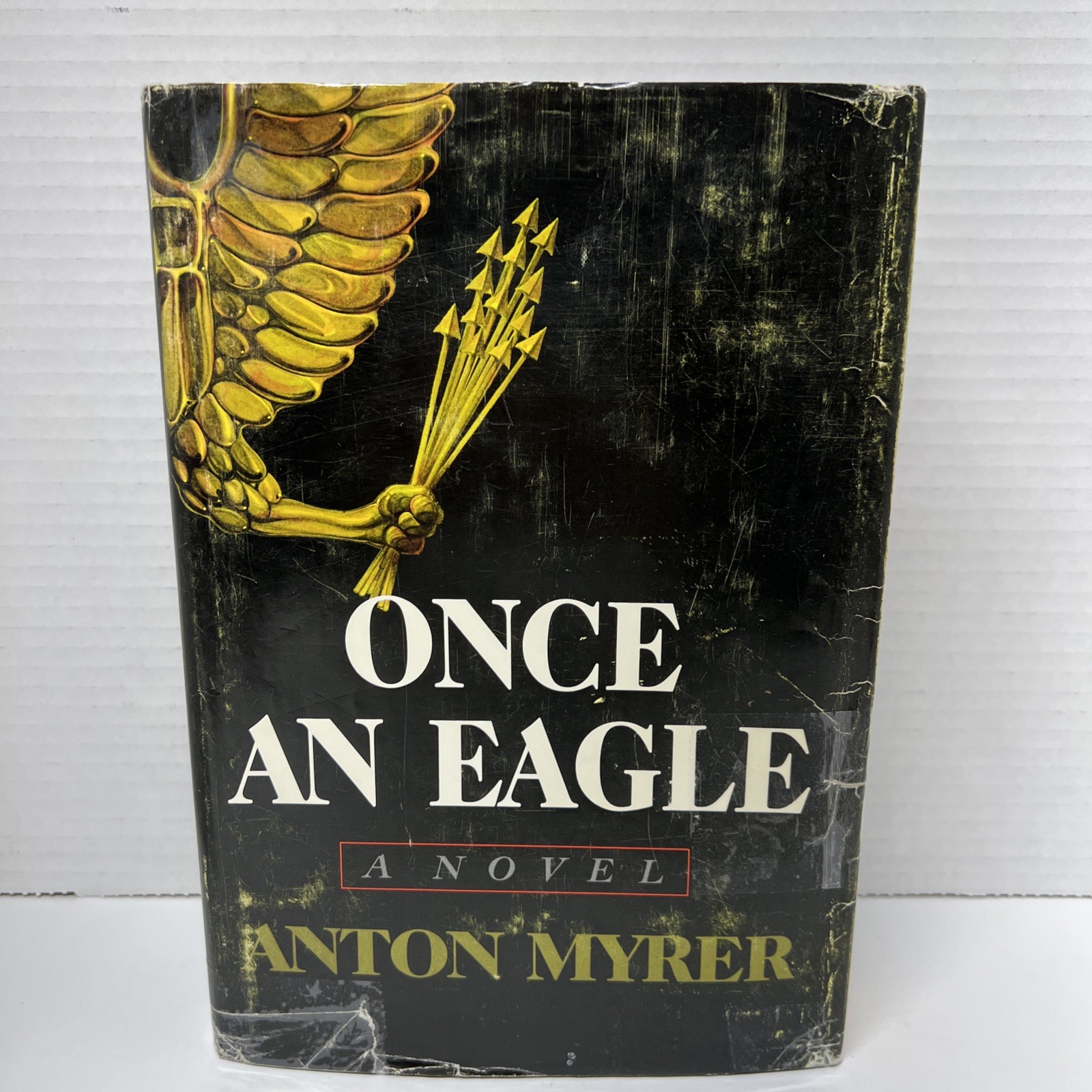 Once an Eagle By Anton Myrer 1st Edition 1968 Rare Book Of The Month Club HB/DJ