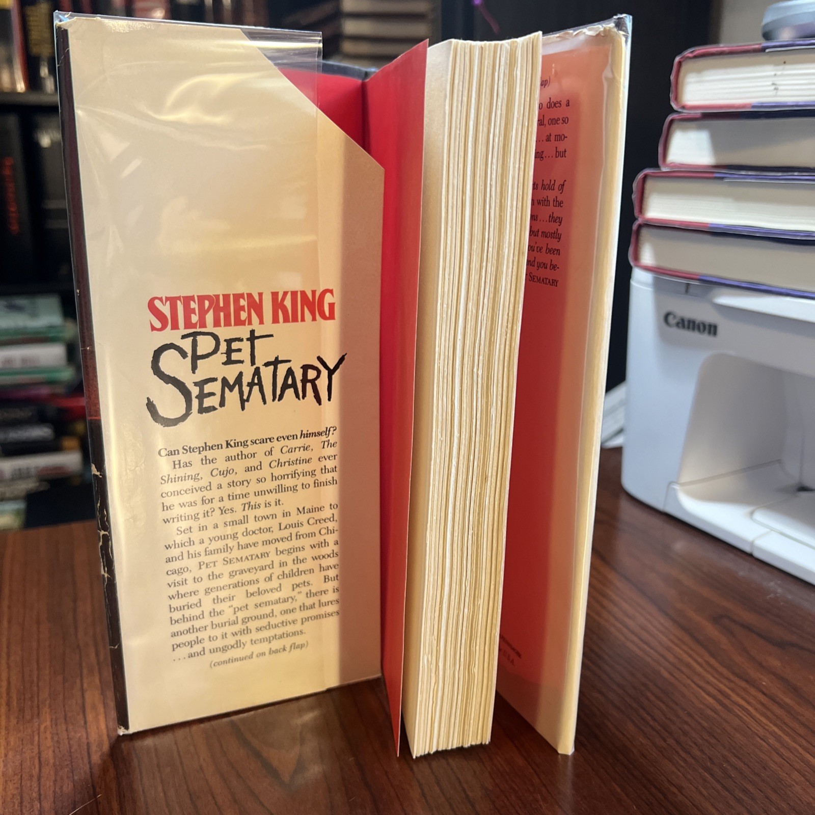 “Pet Sematary” ~ Stephen King: Y38 TRUE First Edition 1st Printing