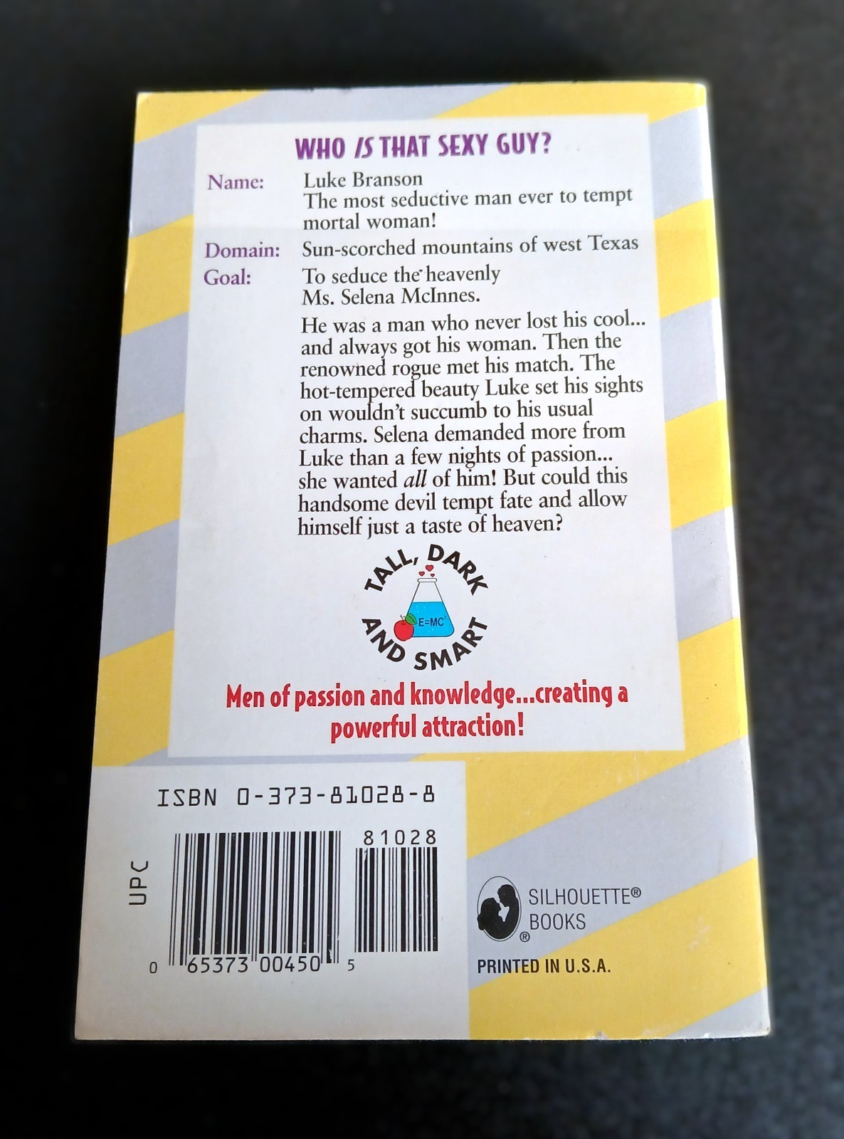 Men At Work – Handsome Devil By Joan Hohl Romance Paperback