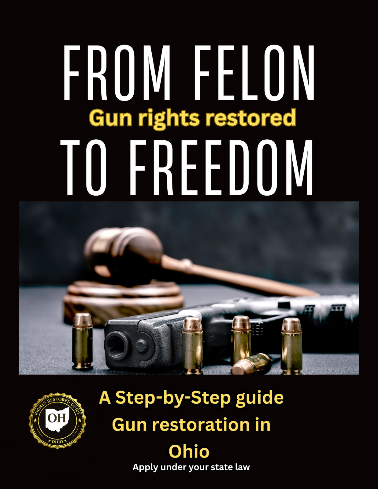 From Felon to Freedom: “Gun Rights Restored” Ohio gun rights restoration book