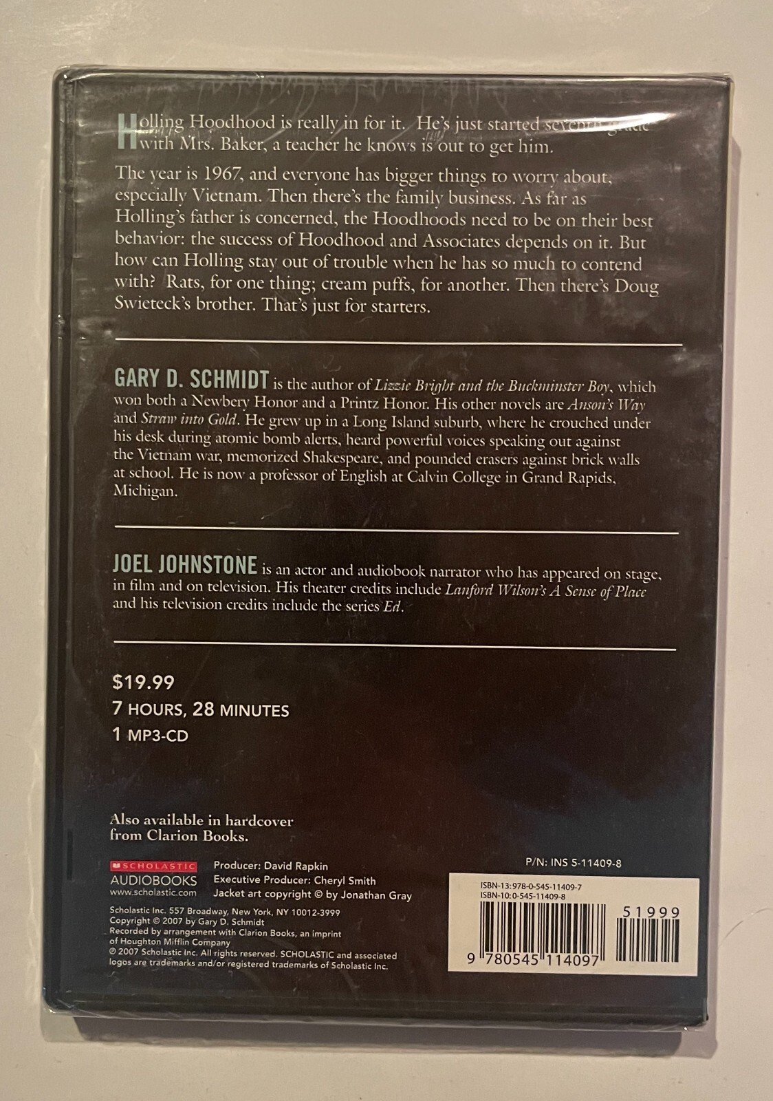 The Wednesday Wars (unabridged MP3-CD) – Gary D Schmidt – New