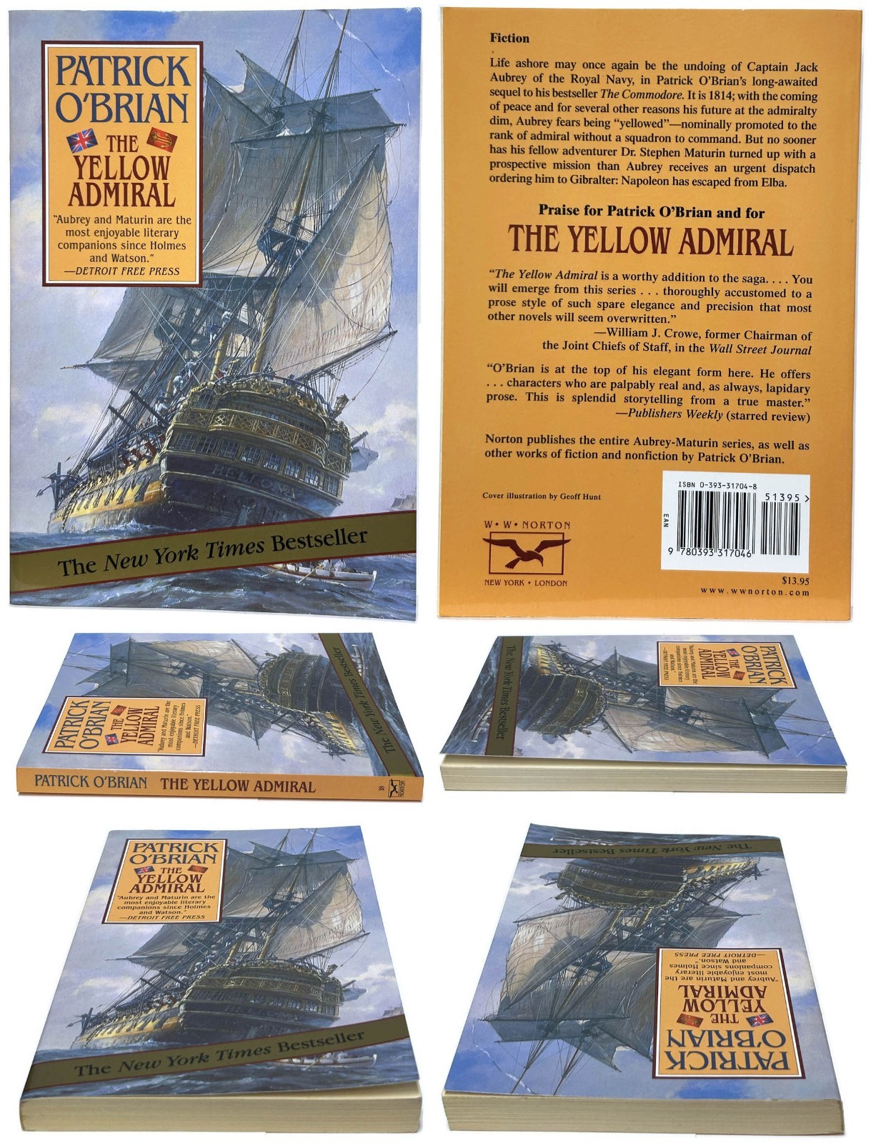 Complete Set of 20 AUBREY/MATURIN MASTER & COMMANDER by Patrick O’Brian tpb