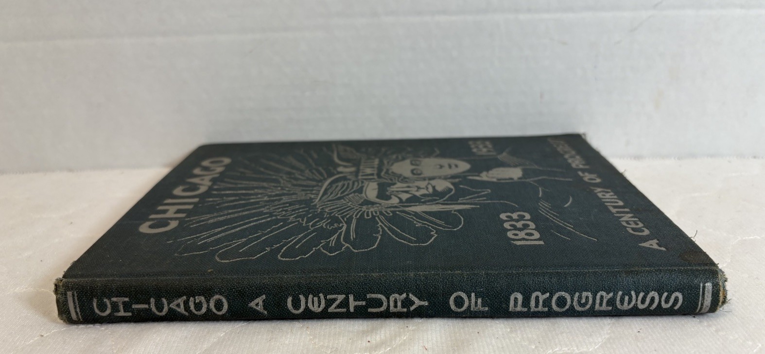 Chicago: A Century of Progress , 1833-1933 Hardcover Chicago Worlds Fair