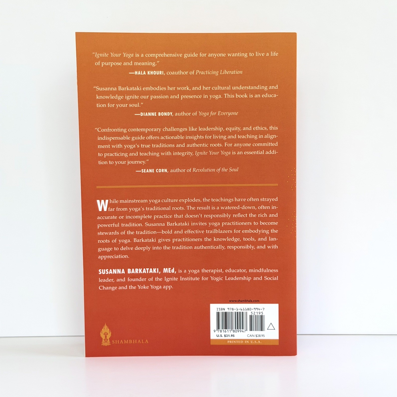 Ignite Your Yoga Susanna Barkataki Spiritual Practice Teach Paperback Book New