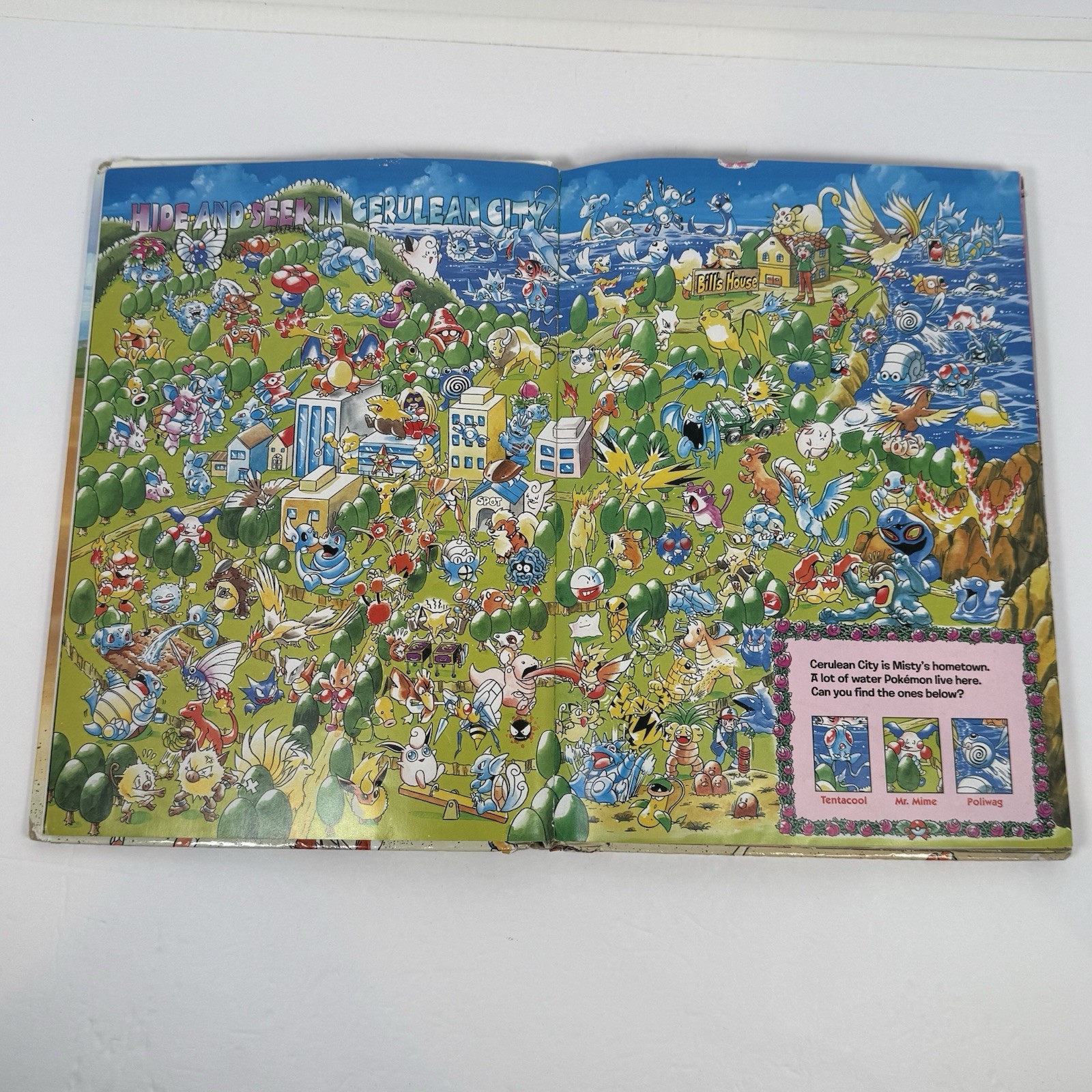 Let’s Find Pokemon! Special Complete Edition Hardcover First Edition 2006 Viz