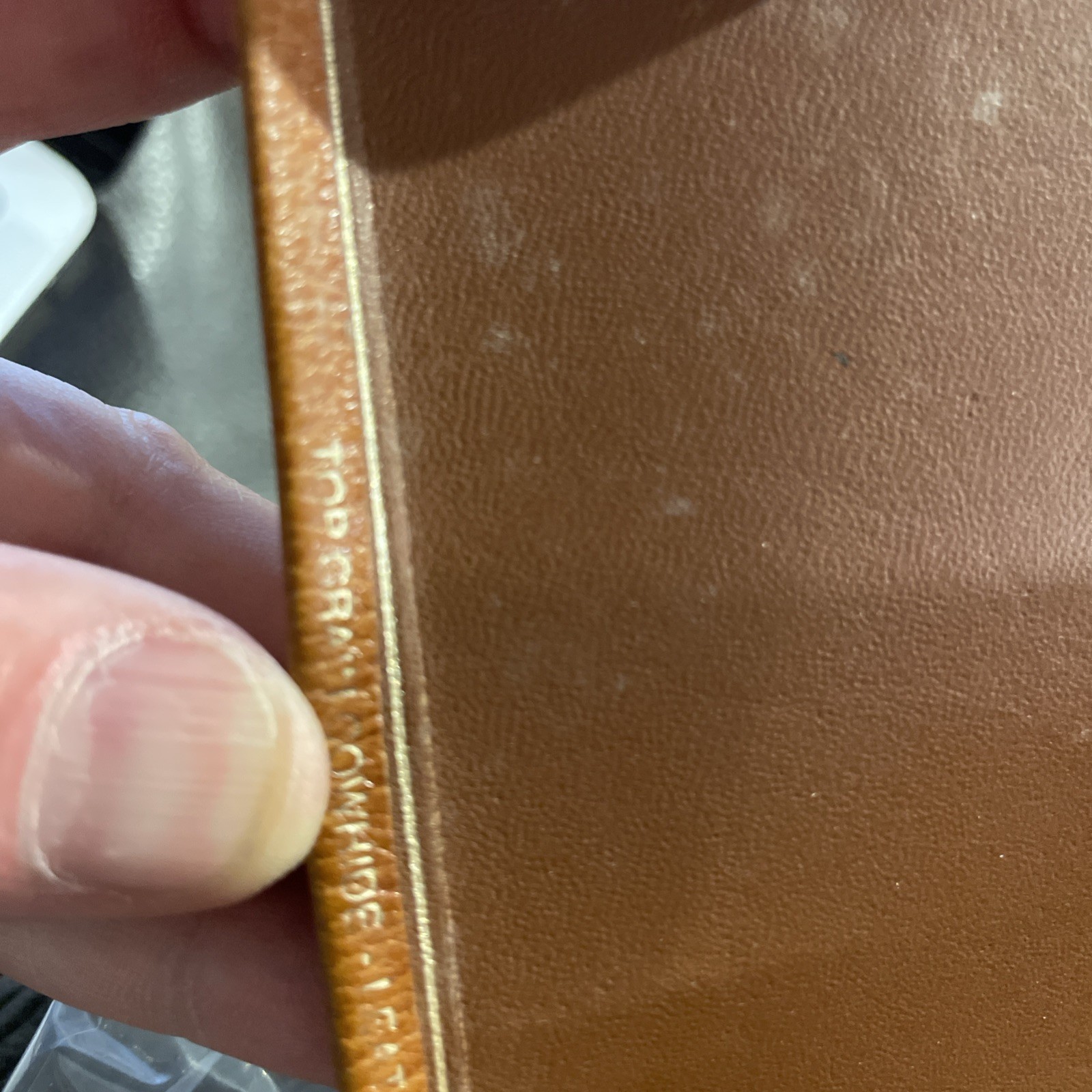 Harper Study Bible, RSV Tan Genuine Top Grain Leather