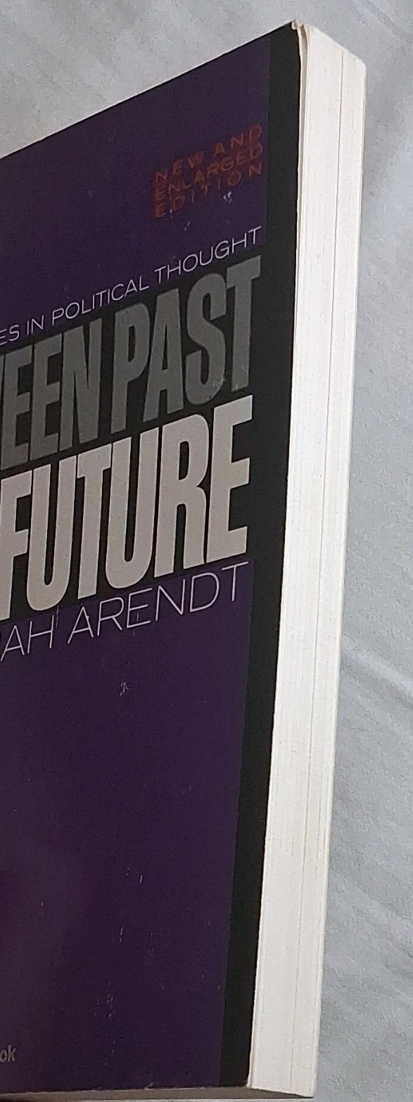 HANNAH ARENDT Between Past & Future & On Revolution 2 Viking Press PB 1971-73