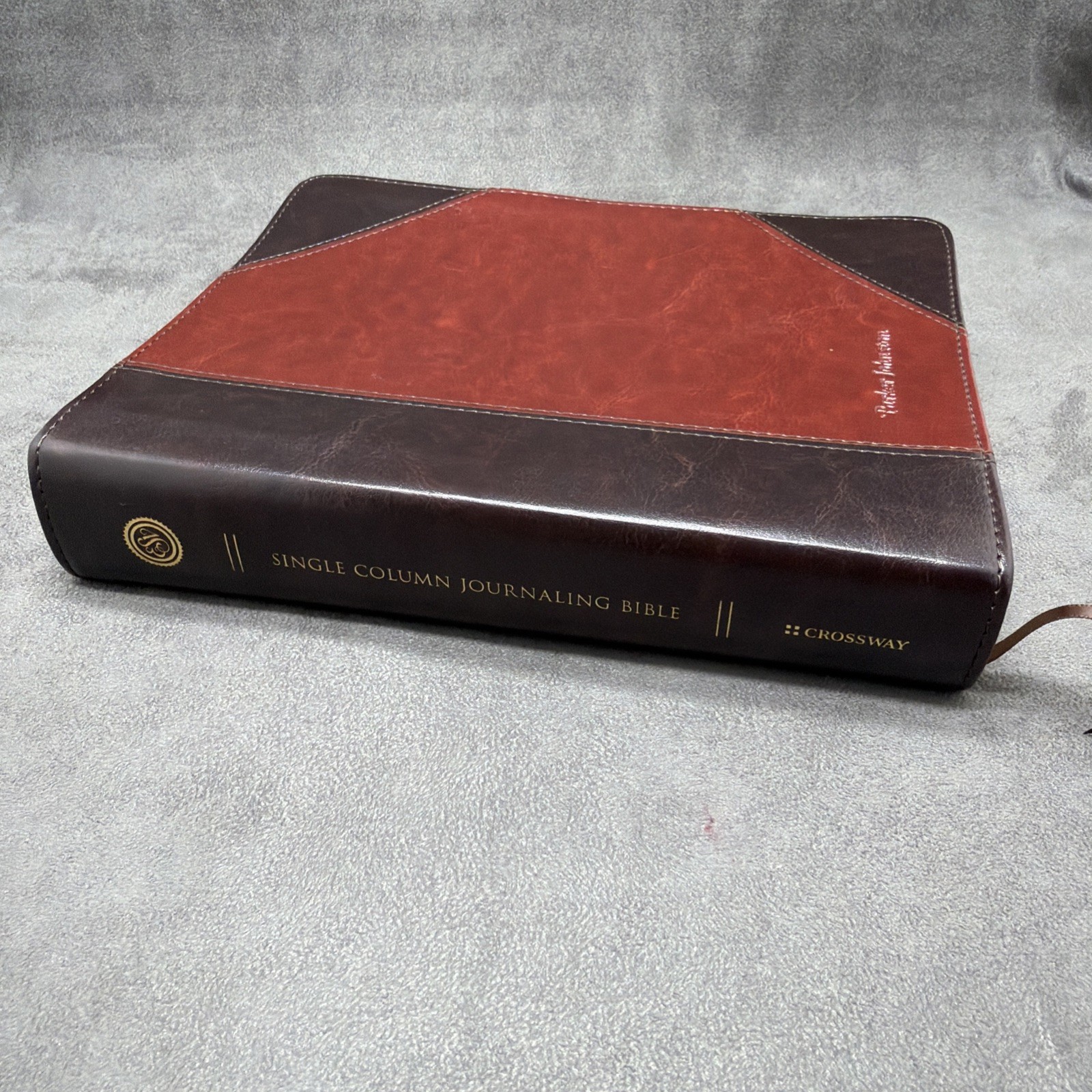 ESV Single Column Journaling Bible (Crossway 2016), TruTone PERSONALIZED