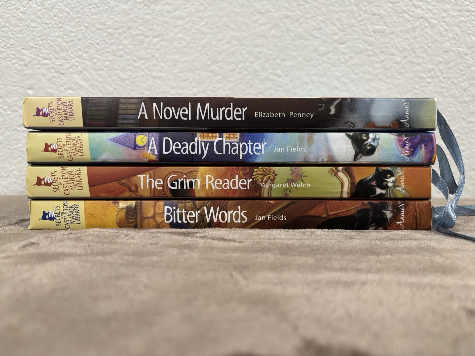 Lot of 20 ANNIE’S FICTION Various Series Cozy Mystery Hardcover Books