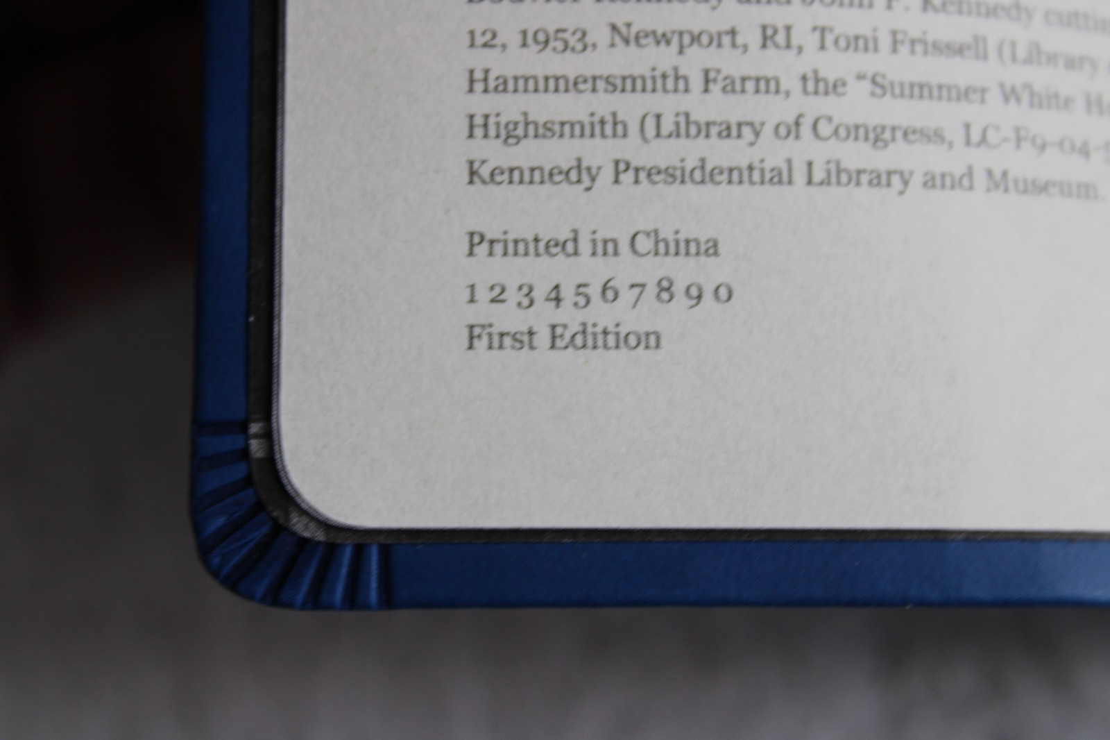 John F. Kennedy Notebook 2017 First Edition NEW with damage 4 1/4″ x 6 1/4″