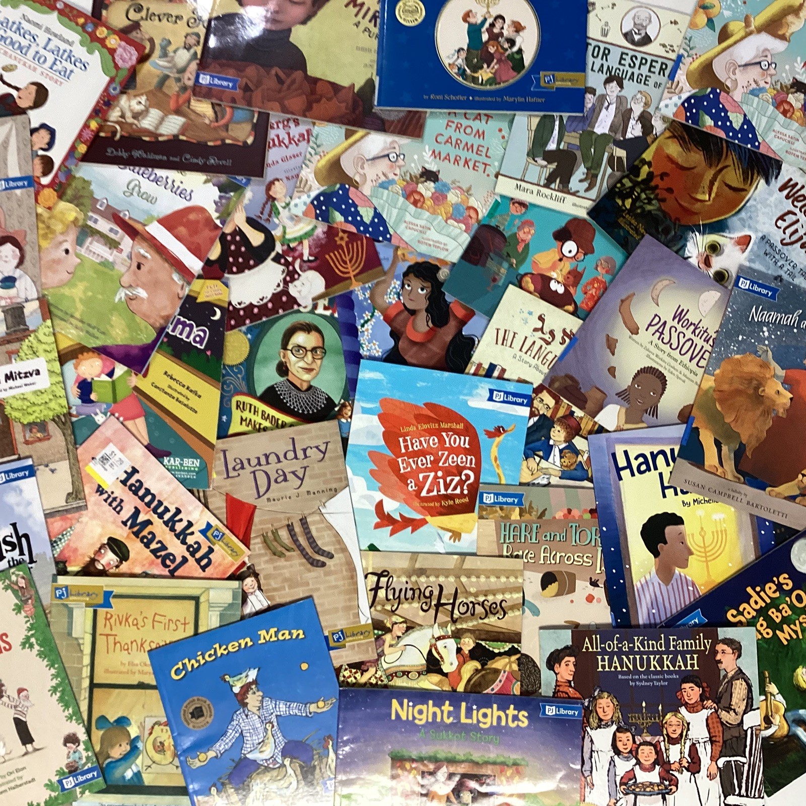 Lot of 20 Random PJ Library Jewish Children’s Books Holiday Passover Hanukkah