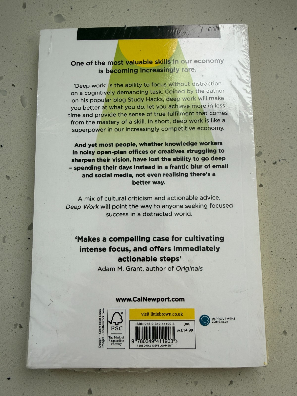 Deep Work Rules for Focused Success in a Distracted World Cal Newport NEW