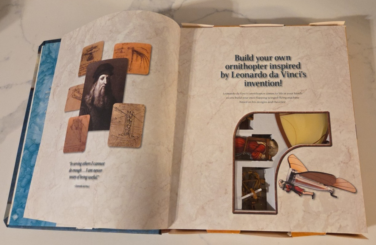 World of Inventors: Leonardo da Vinci By Lorraine Jean Hopping Book & Activity