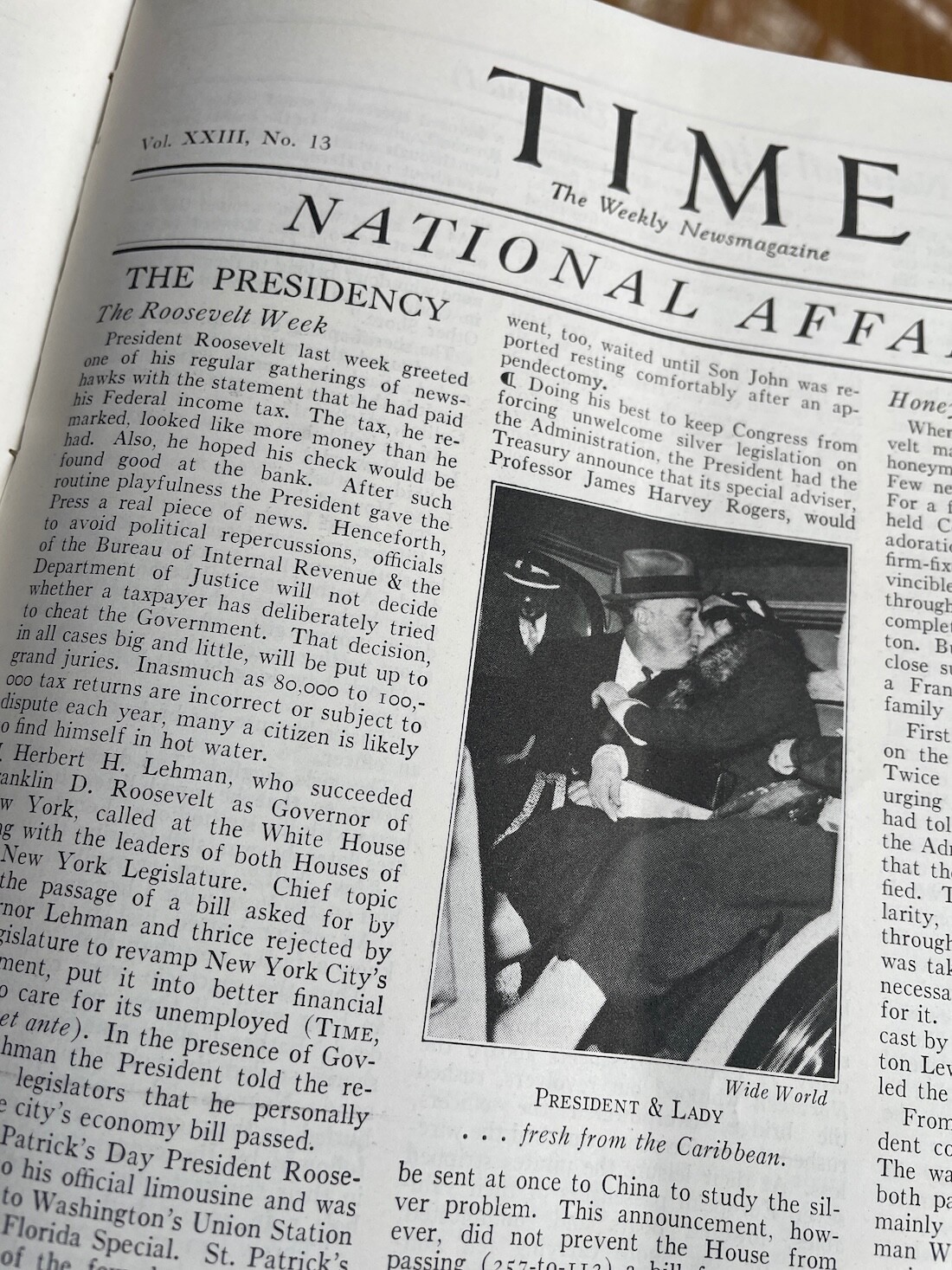 TIME Magazine – Bound Volume – January-June 1934 – Rare Original!
