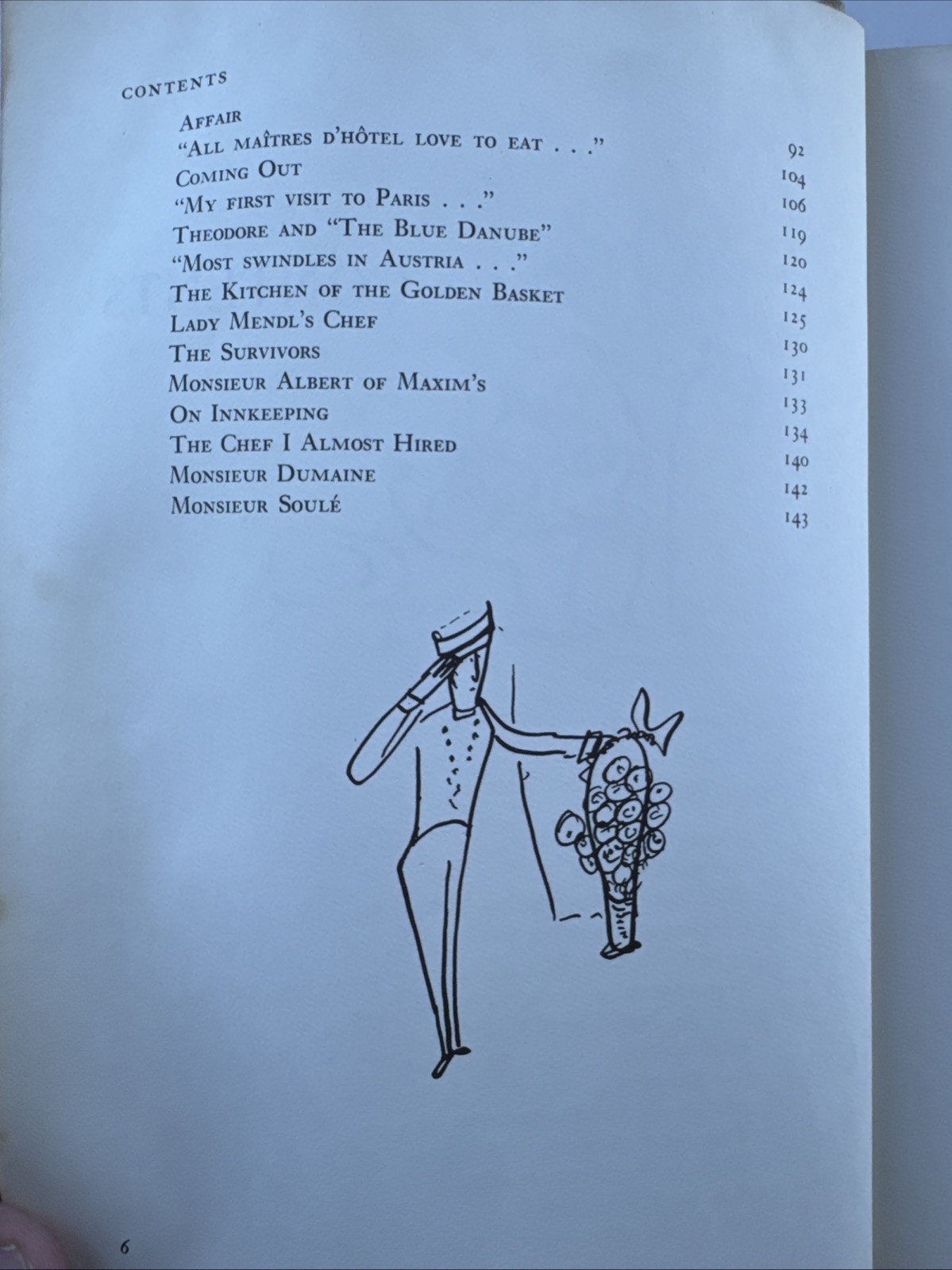 Ludwig Bemelmans La Bonne Table 1st/1st Edition 1964 food memoir Hardcover