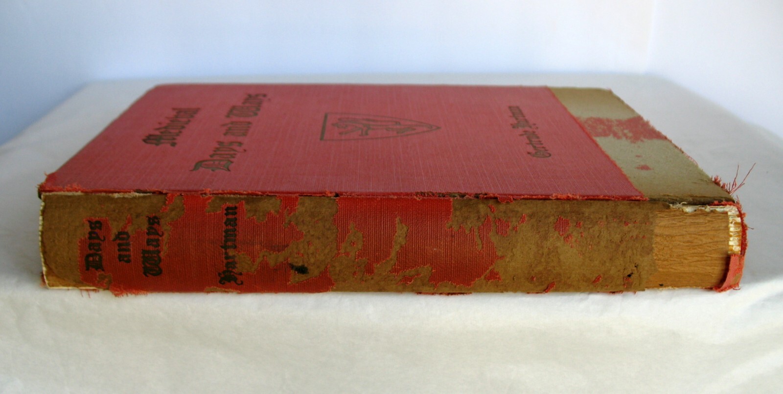 1937 MEDIEVAL DAYS AND WAYS by Gertrude Hartman ~ 332 Pages ~ 8.5″ x 6.75″