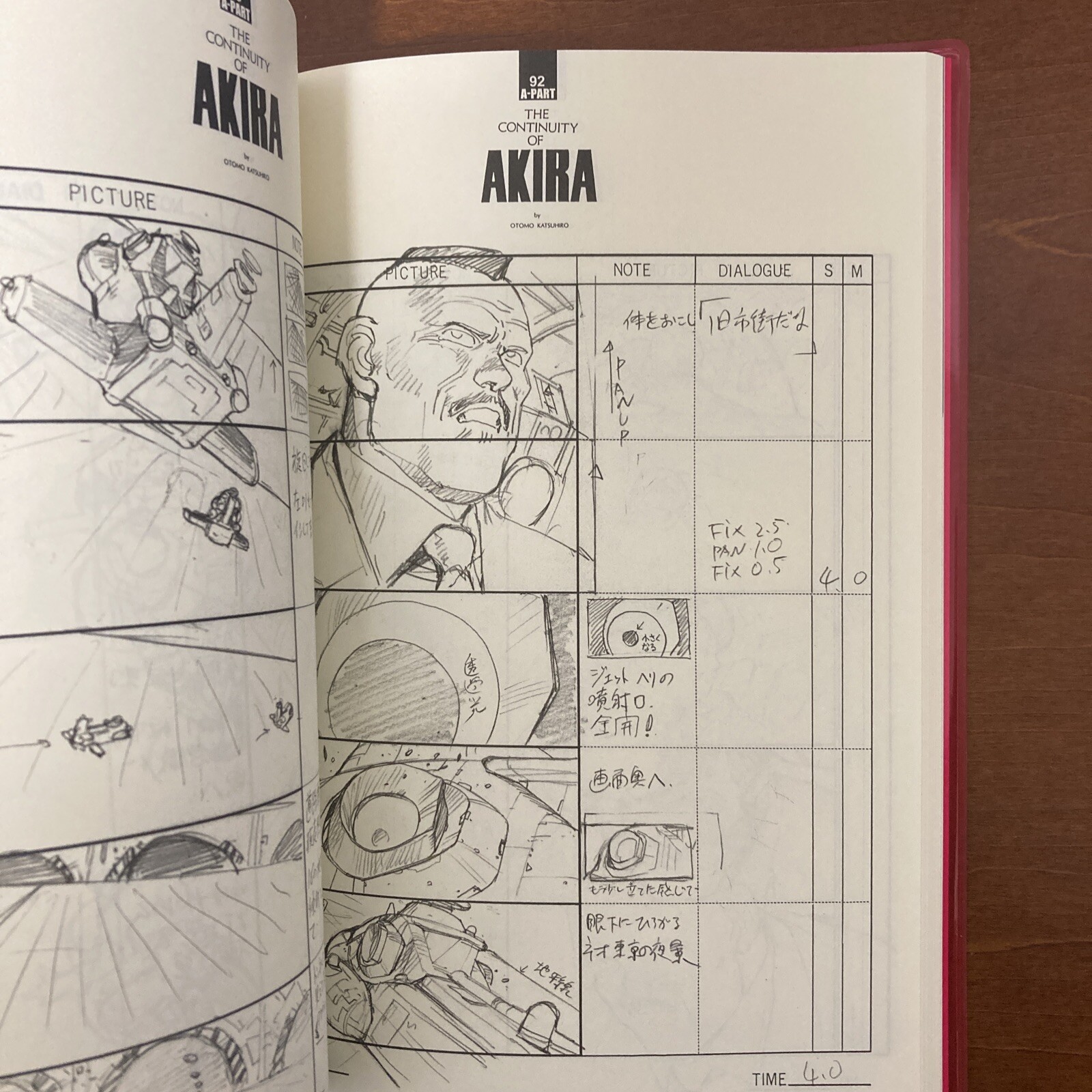 KATSUHIRO OTOMO THE COMPLETE WORKS 21&22 Animation AKIRA Storyboards 1&2