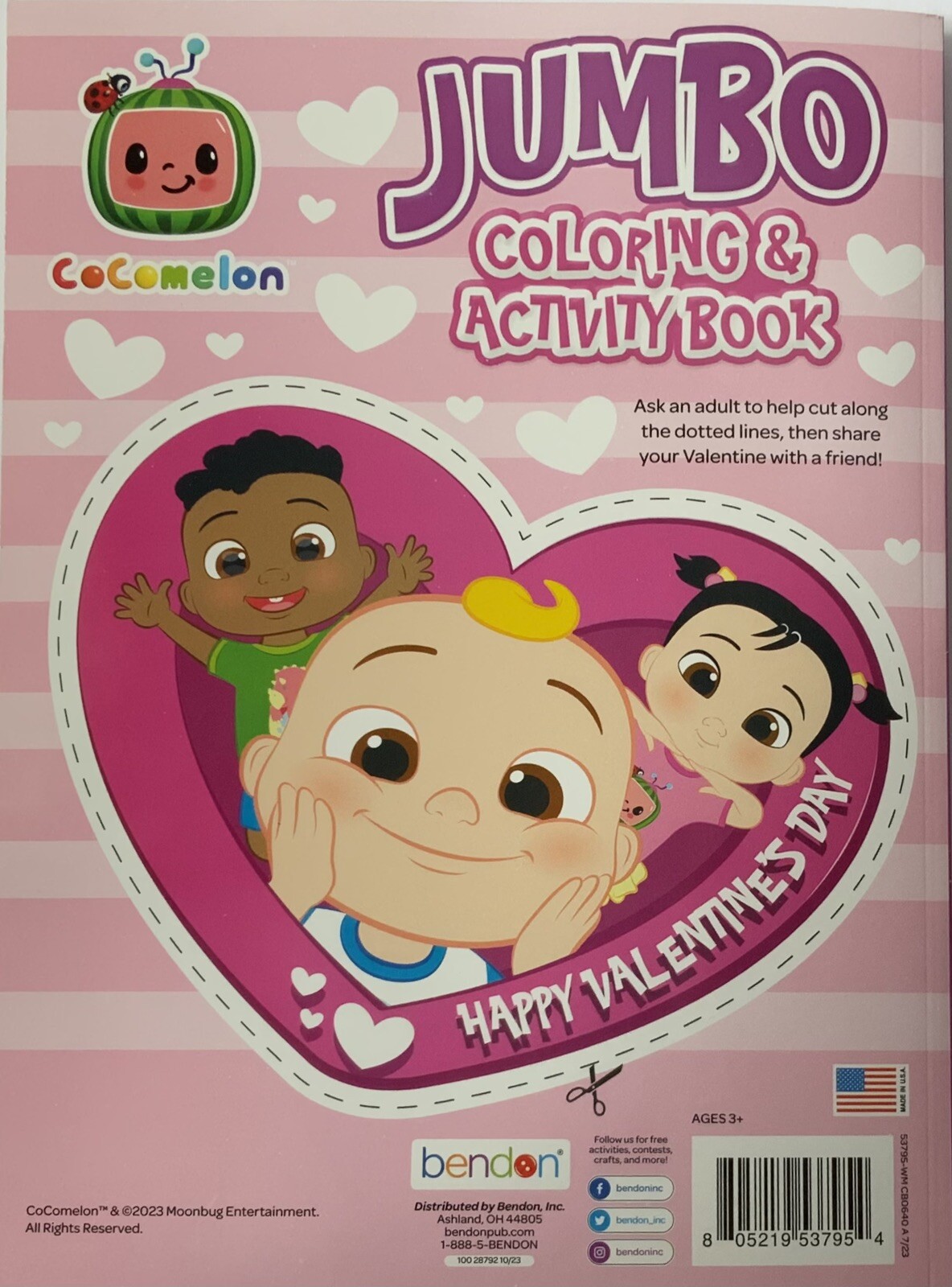 Cocomelon Jumbo Coloring & Activity Book