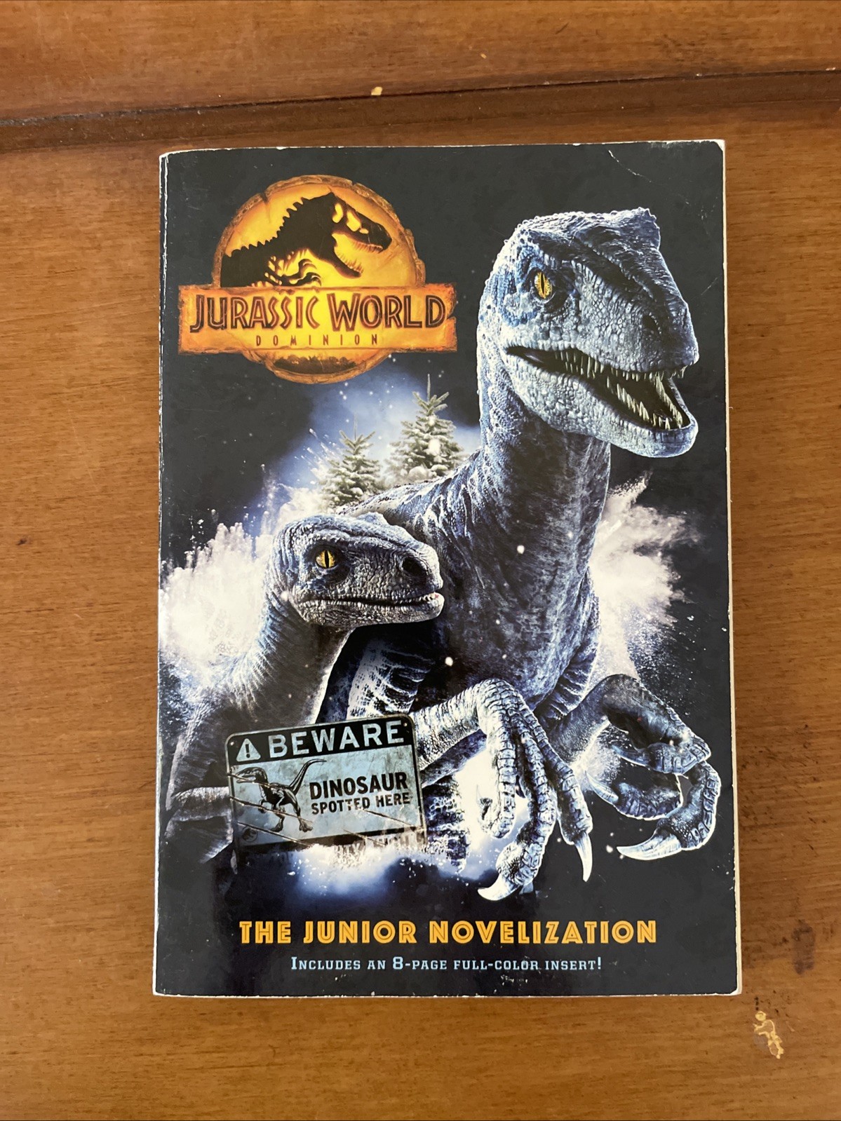 Lot of 6 Jurassic World – Camp Cretaceous Deluxe Junior Novelization 1-4 HC + 2