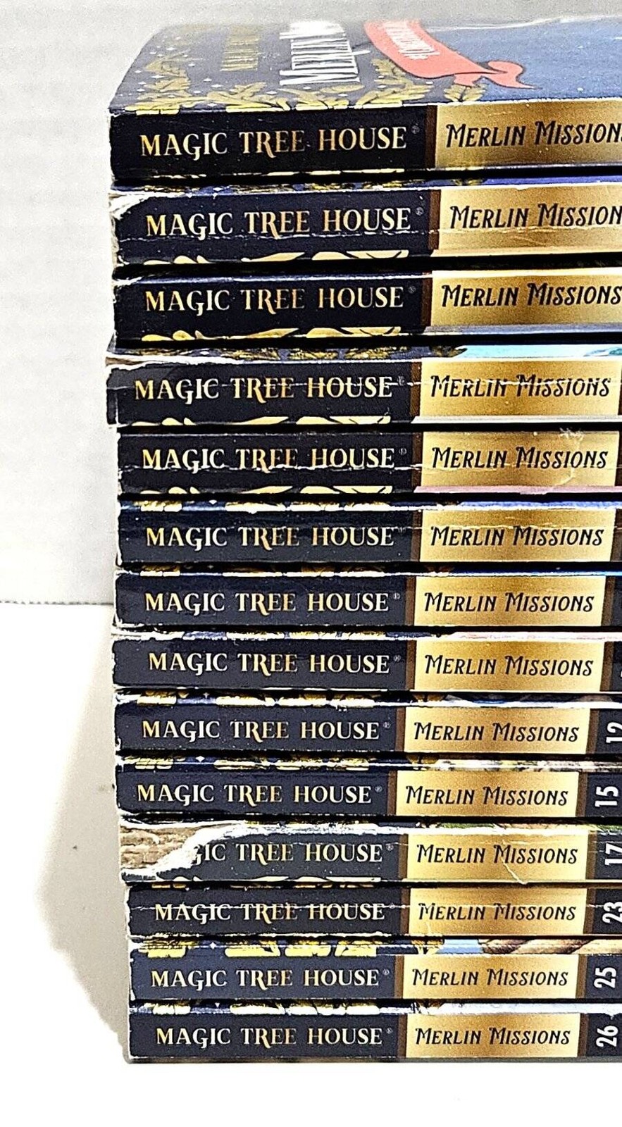 14 Magic Tree House Merlin Missions Mary Pope Osborne 1-7 11 12 15 17 23 25 26