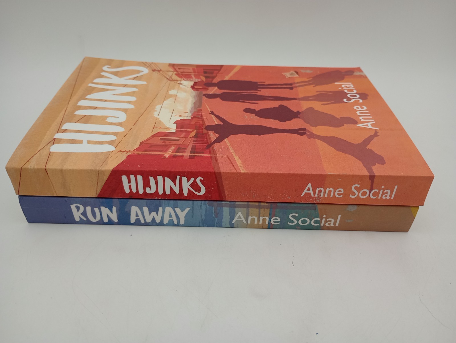 Run Away & Hijinks by Anne Social, Paperbacks, LOT, Indie YA Novels, 2024, NEW