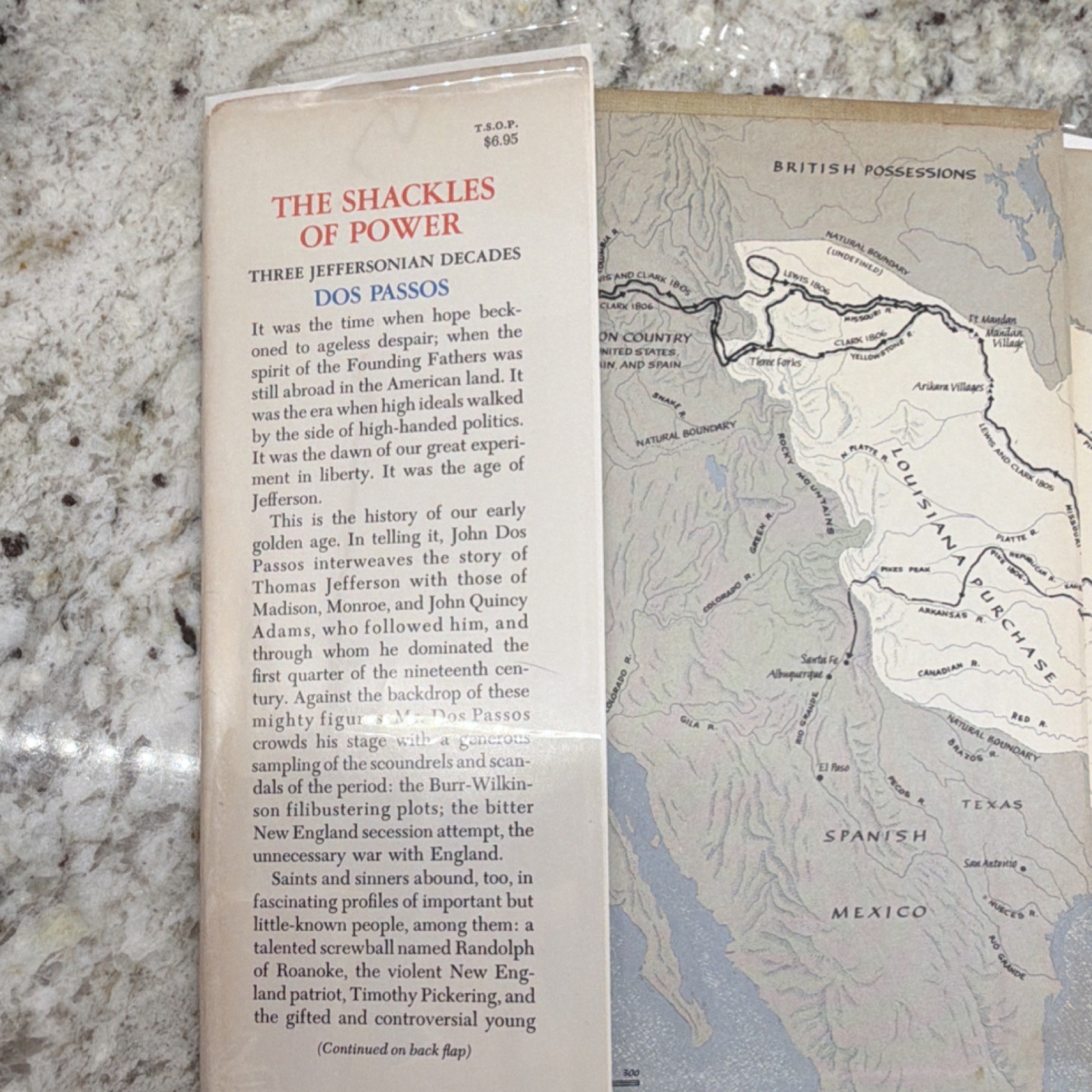 The Shackles of Power (Hardcover, 1966) First Edition John Dos Passos