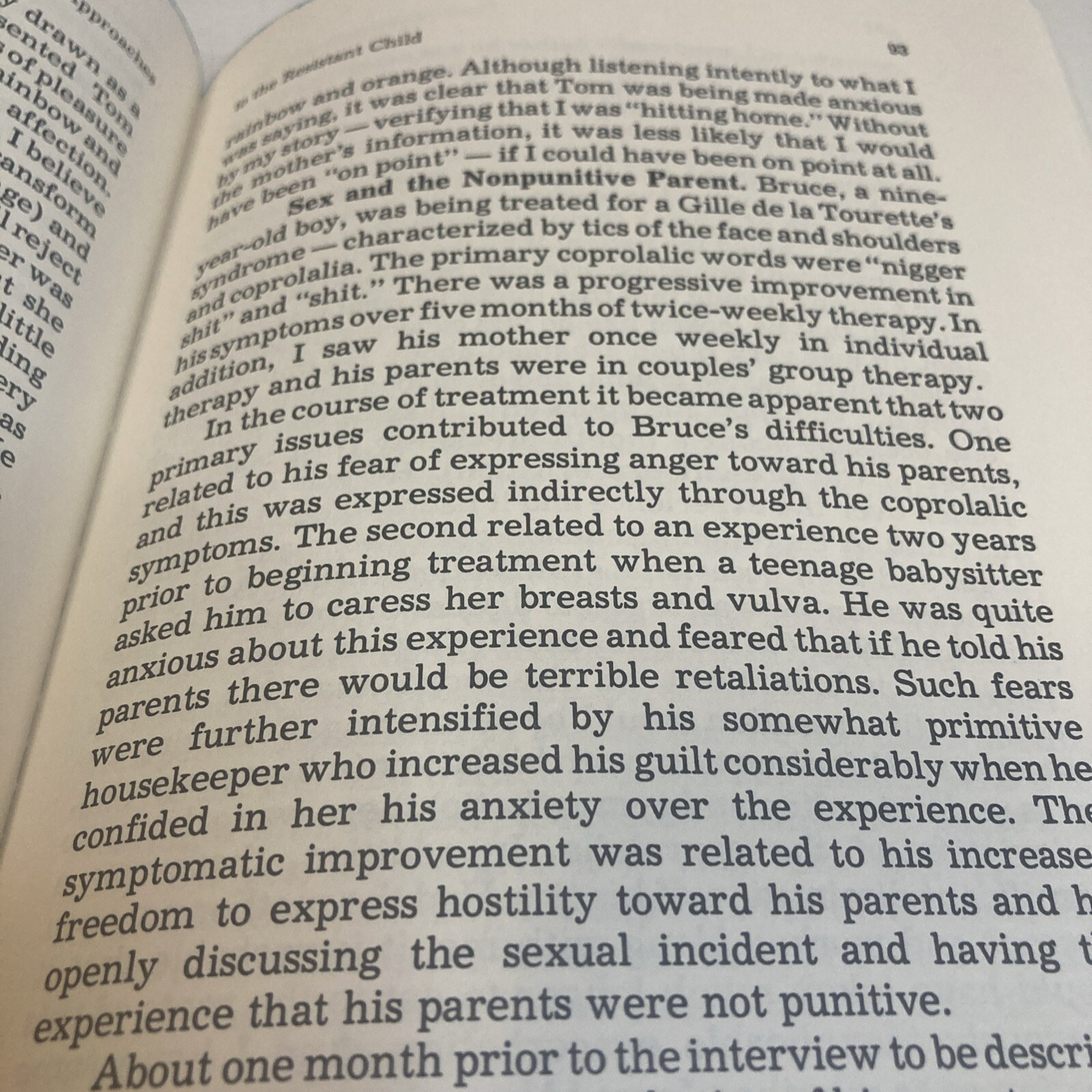 Psychotherapeutic Approaches To The Resistant Child Hardcover Book By Richard A.