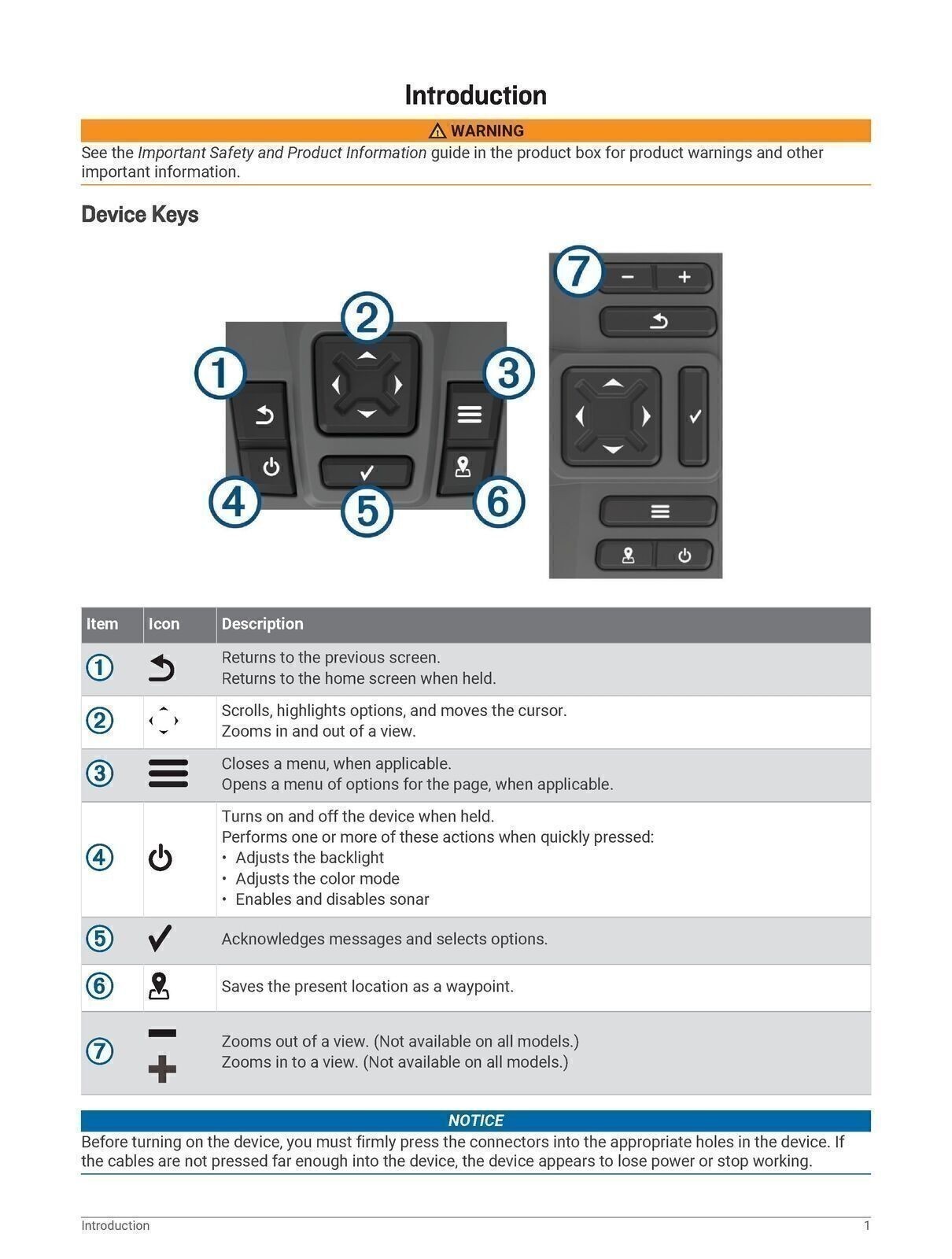 Garmin Striker Vivid Series 4CV 5CV 7CV 9CV Owners Manual Instruction Guide