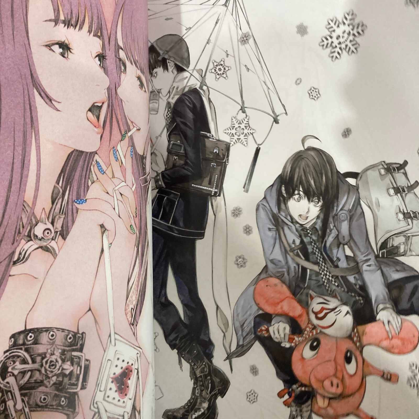 Ito Ogure Art Book & Blast Oh great! Illustration