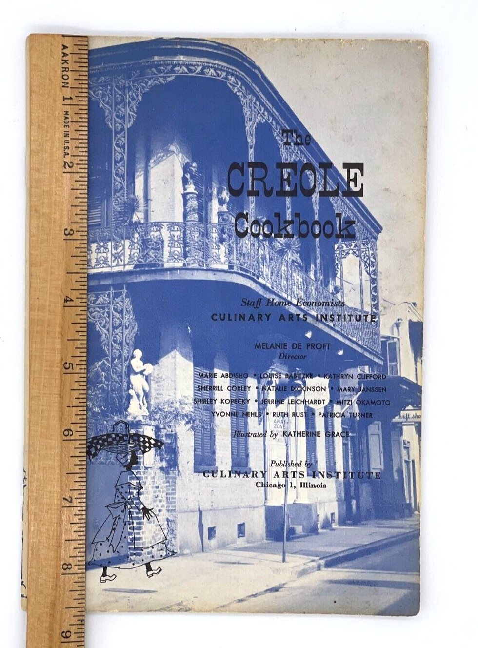 The Creole Cookbook Vintage 1955 Culinary Arts Institute Recipes 68 pages