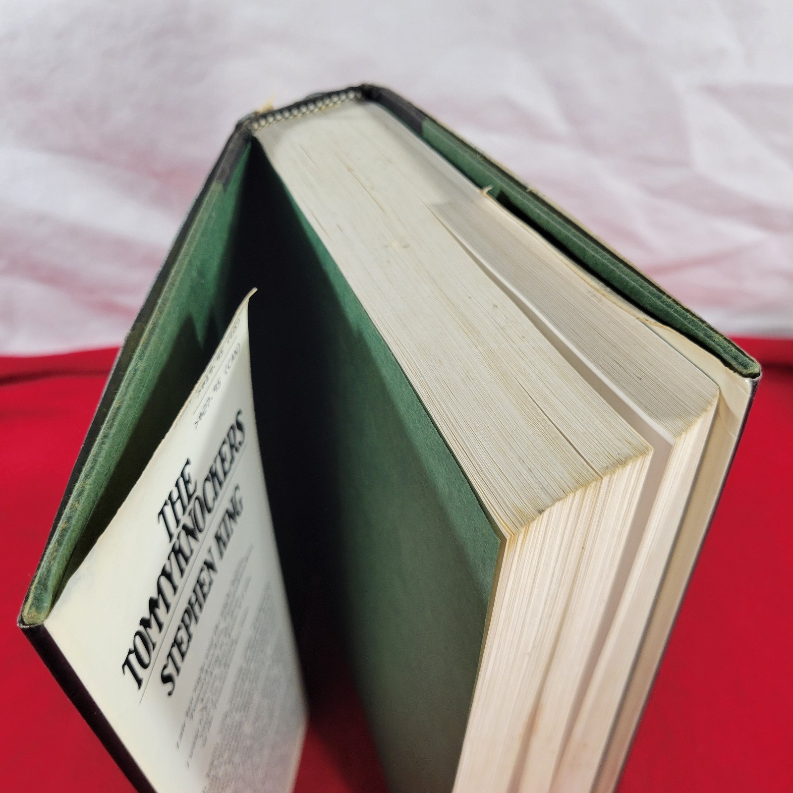 The Tommyknockers By Stephen King HC Book 1987 Putnam Vintage Horror Sci-Fi USED