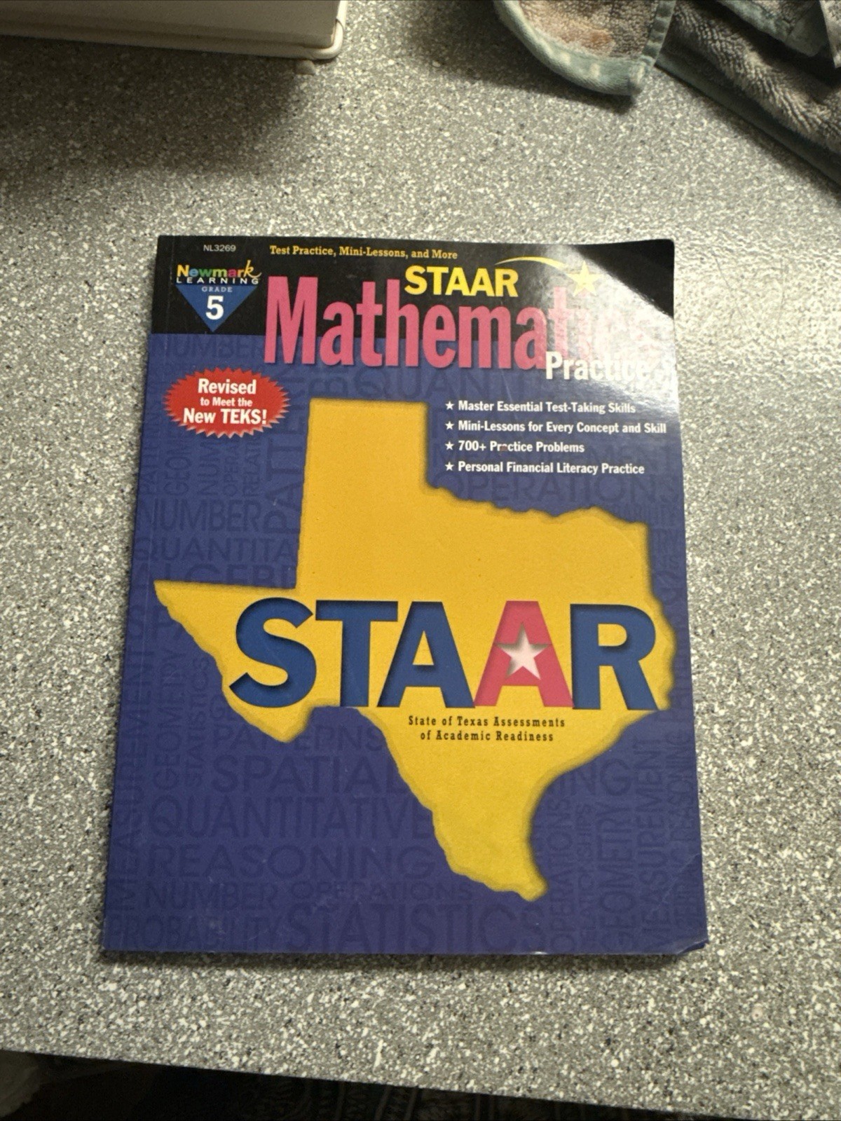 Staar Mathematics Practice Grade 5- Newmark Learning