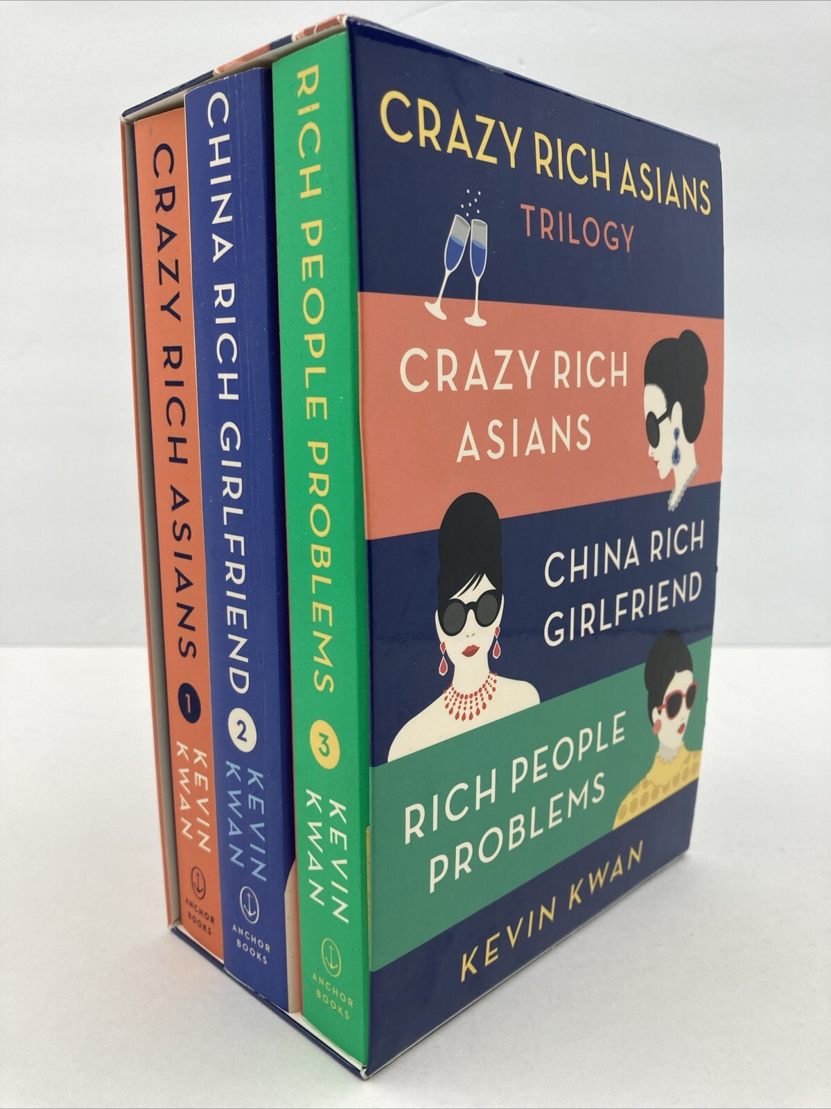 Crazy Rich Asians Trilogy Kevin Kwan (Paperback, 3 Book Boxed Set)