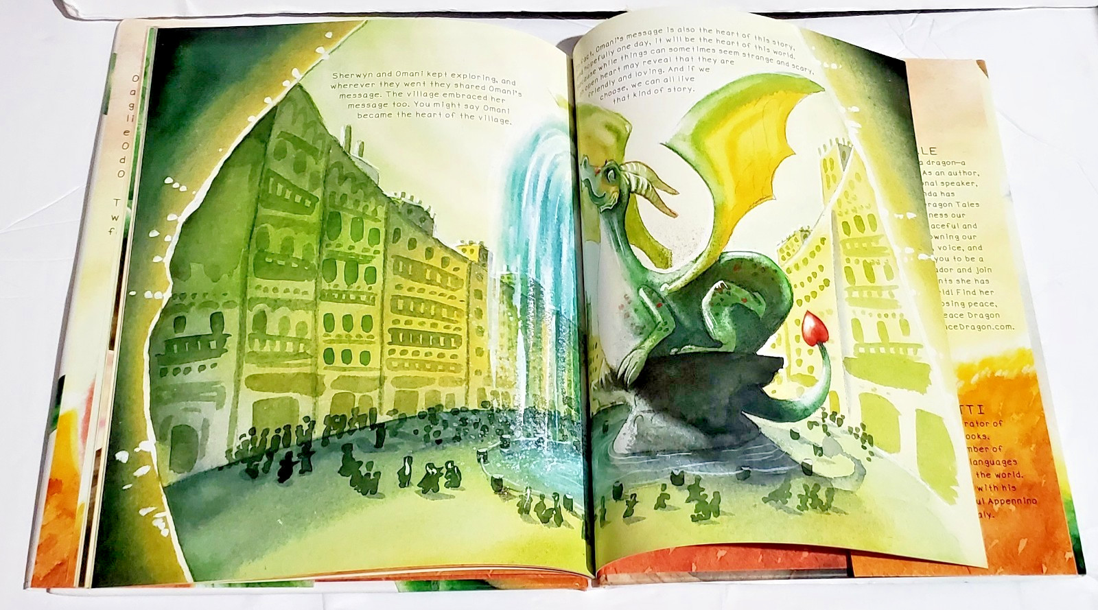 The Peace Dragon by Linda Ragsdale – Peace Dragon Tales – Children’s Book HB