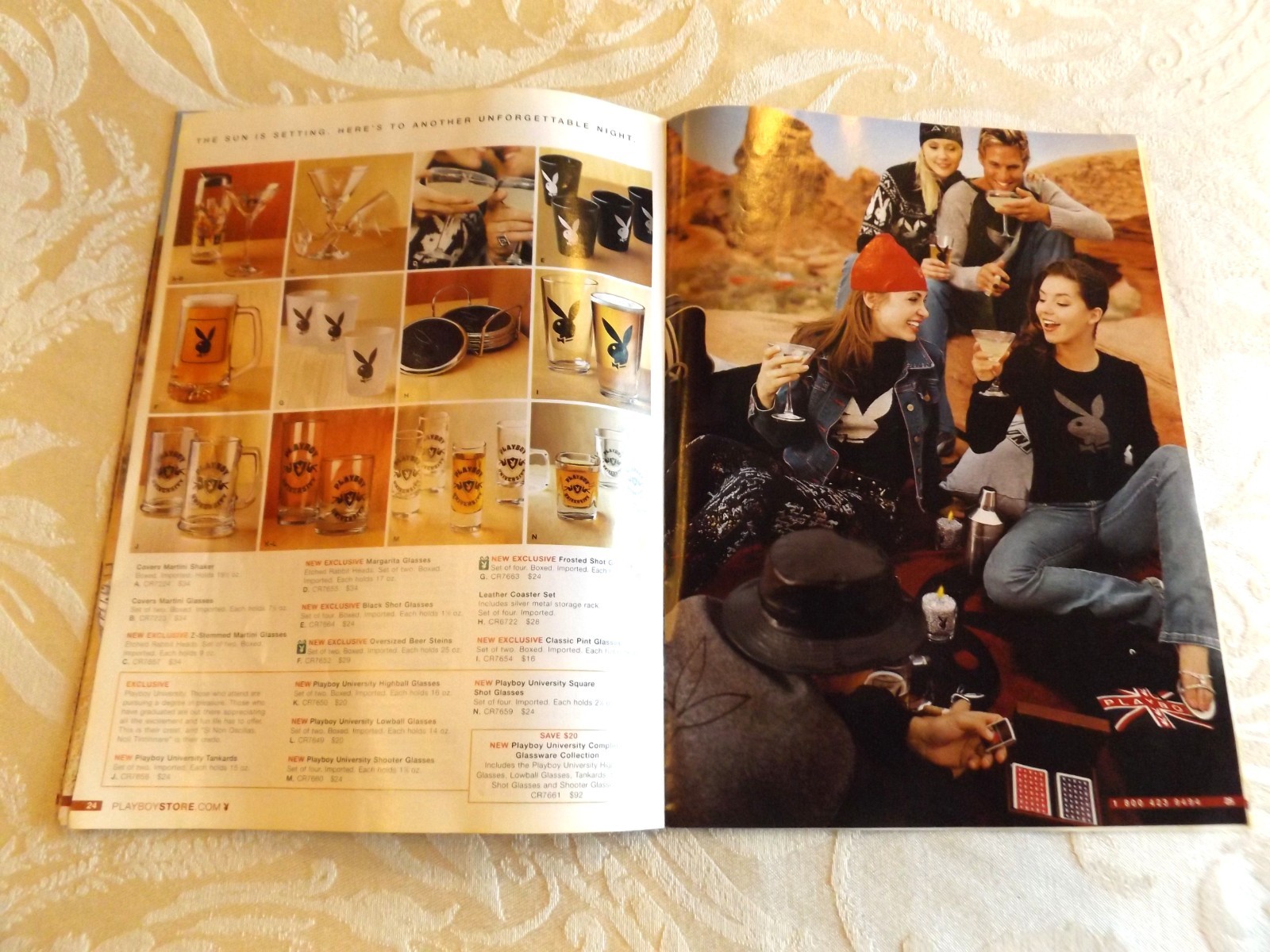 25 YEAR OLD PLAYBOY MAGAZINE CATALOG 🔥 HOLIDAY 2001 🔥