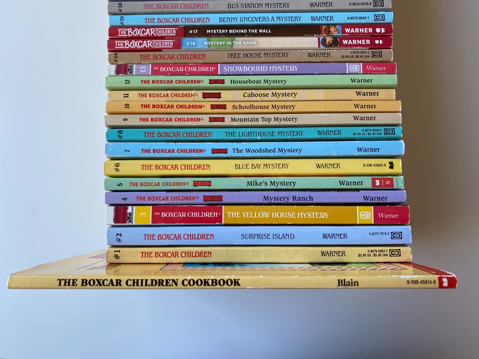 BOXCAR CHILDREN LOT 44~Special~Cookbk~SABOTAGE~HURRICANE~PANTHER~SHOWBOUND~MINE~